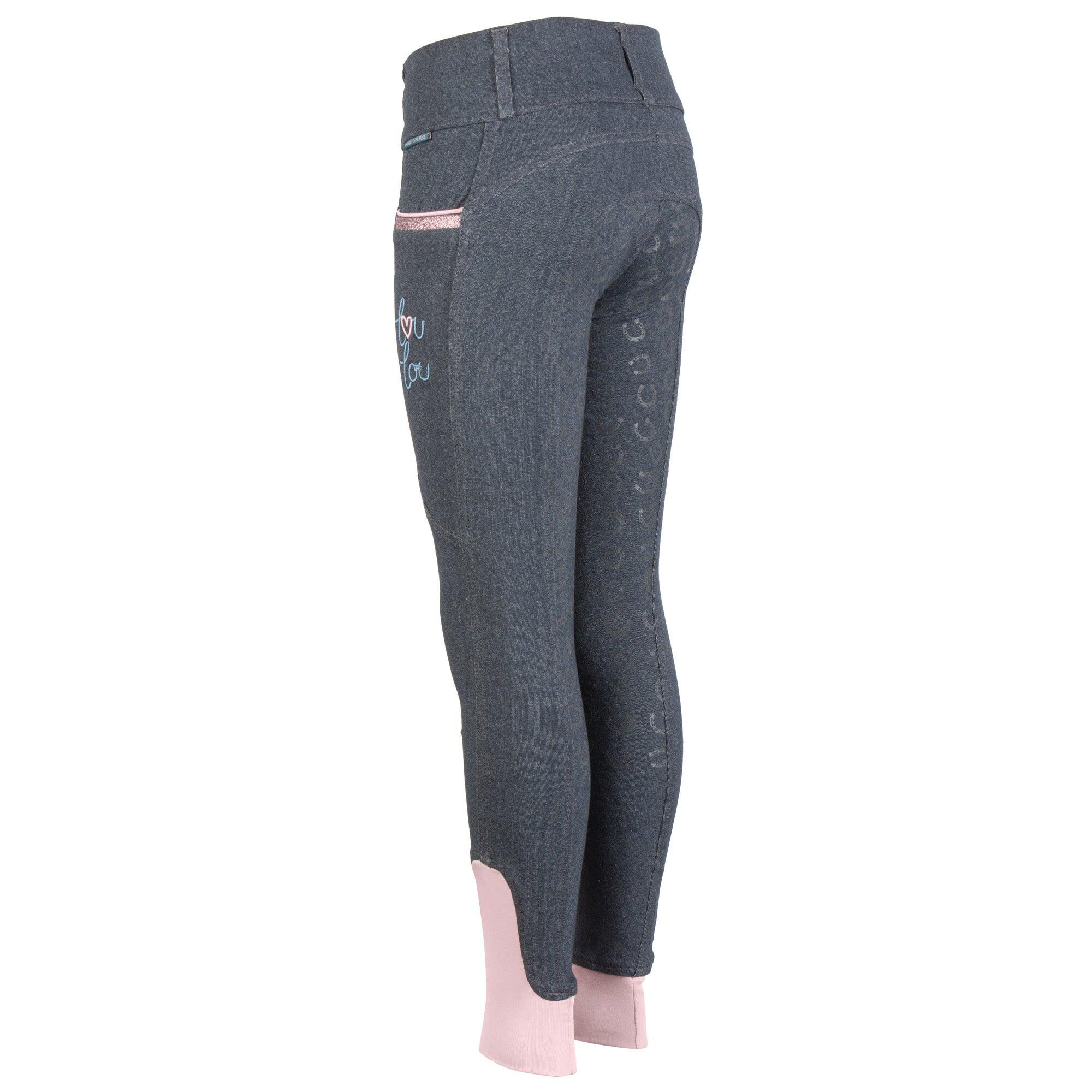 Pantalon d'équitation Equitights LouLou Full Grip 3/3