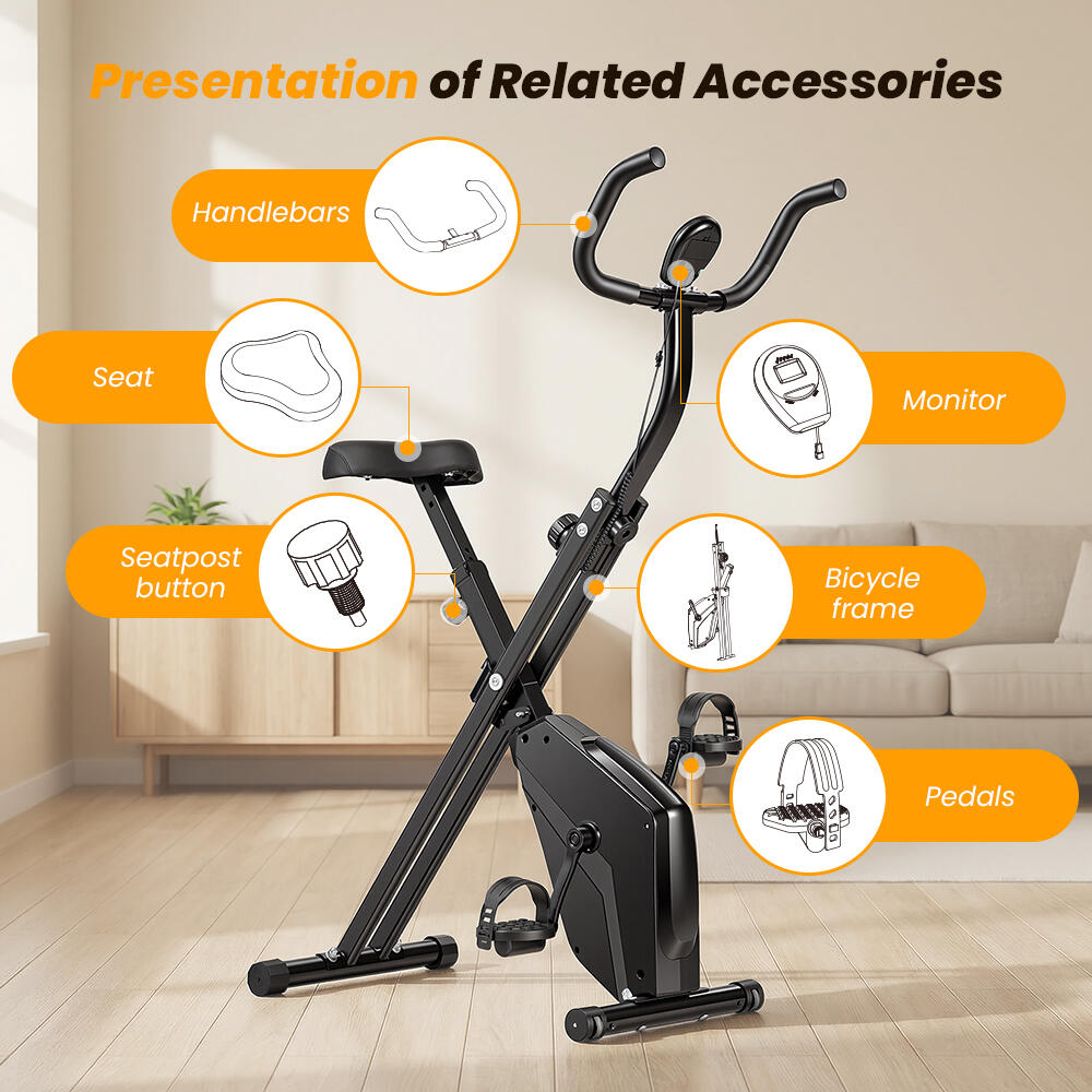 ISCOOTER YZJ-508 bicicleta estática home fitness 13/15