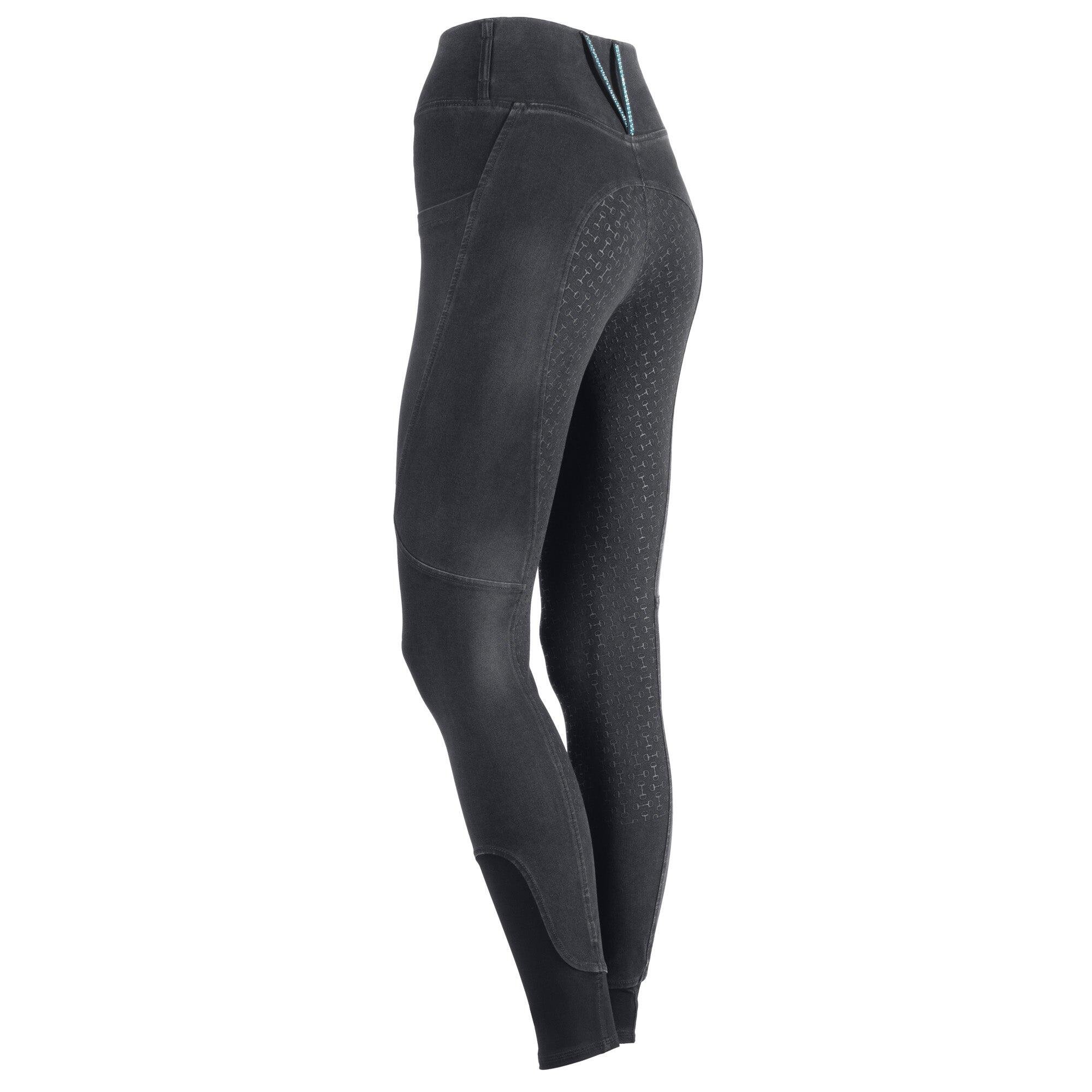 Pantalon d'équitation Equitights Trendy Full Grip 3/3