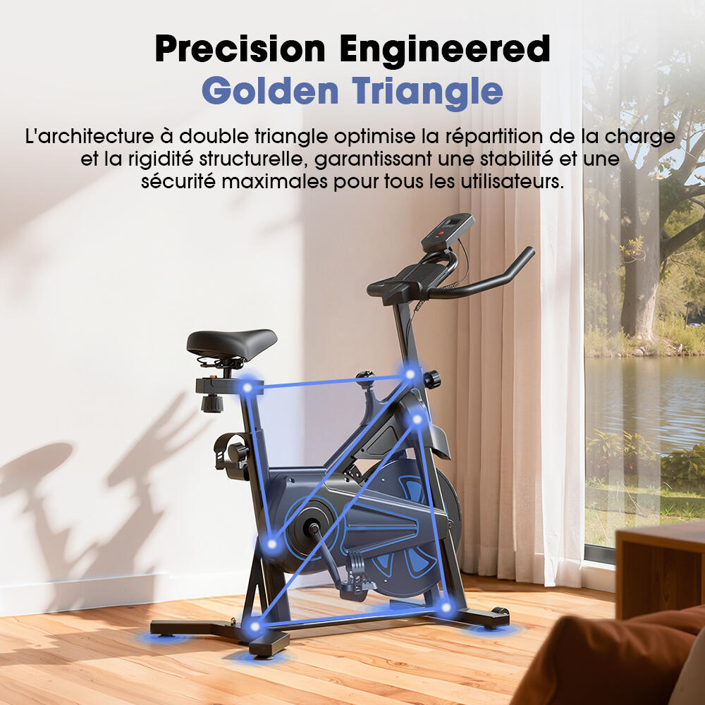 ISCOOTER QK116C bicicleta estática home fitness 14/15