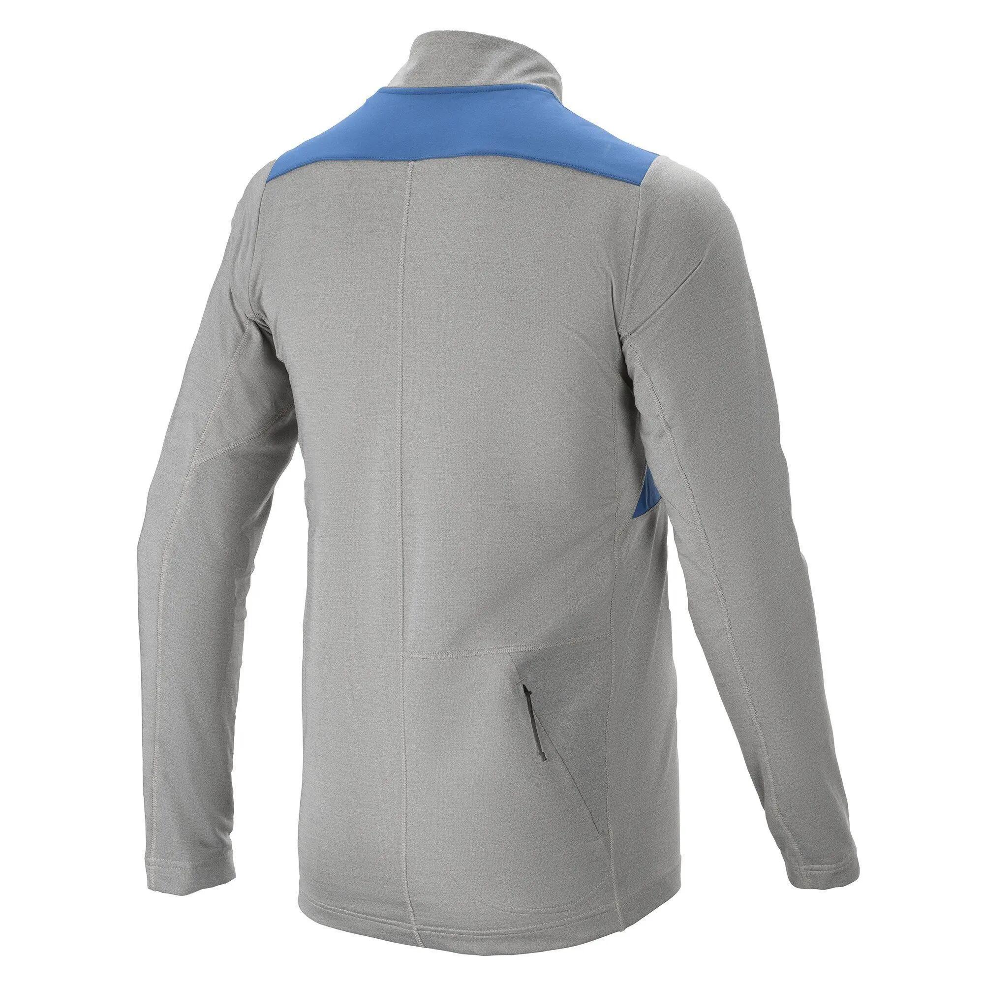 Bluză ciclism cu mânecă lungă Nevada LS Jersey - Gri Albastru 2/2