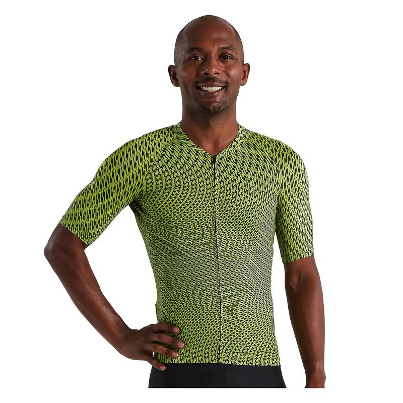 Tricou ciclism maneca scurta pentru barbati SL Bicycledelics Jersey - hyper ver…