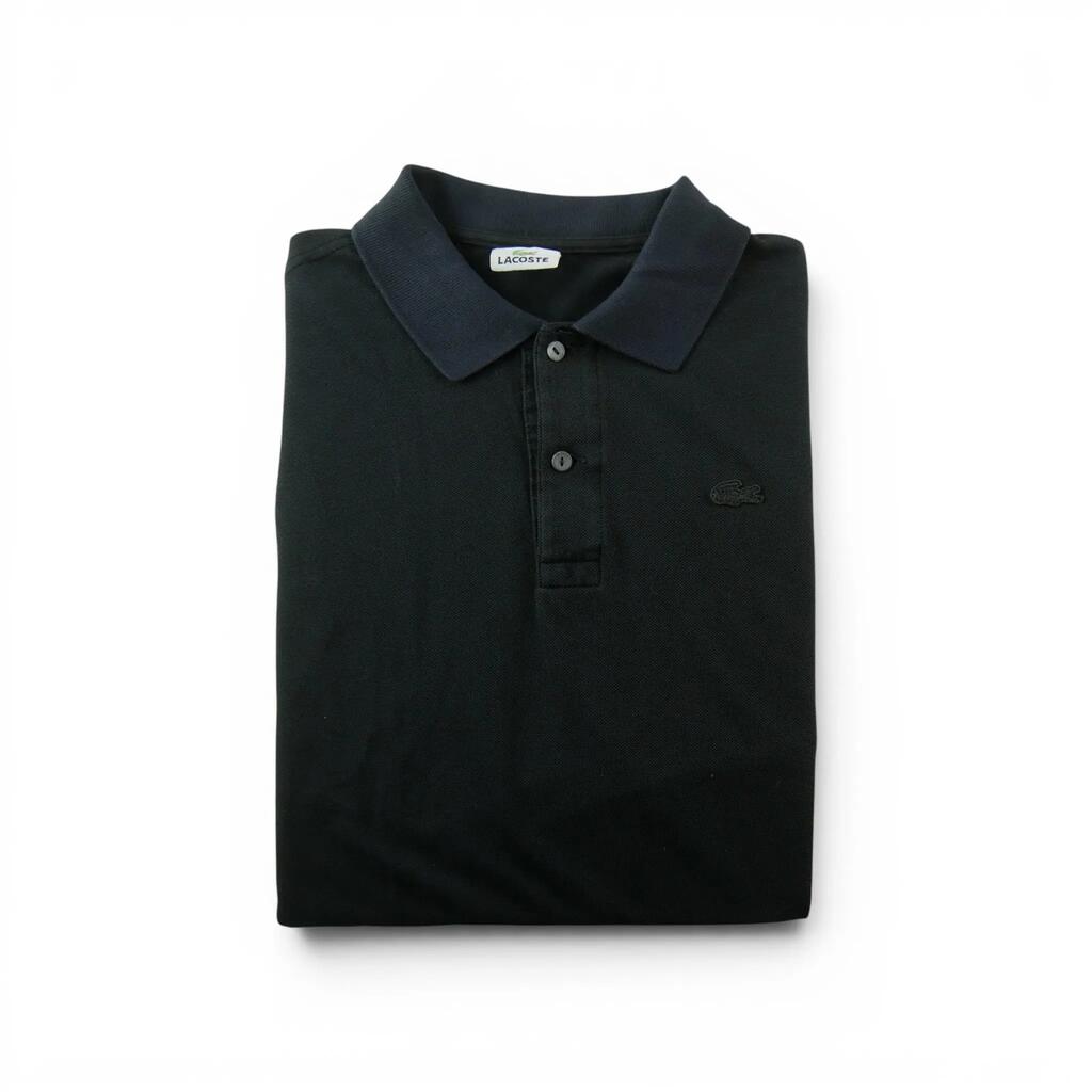 Second life - Long Sleeve Polo Men Black - Very good