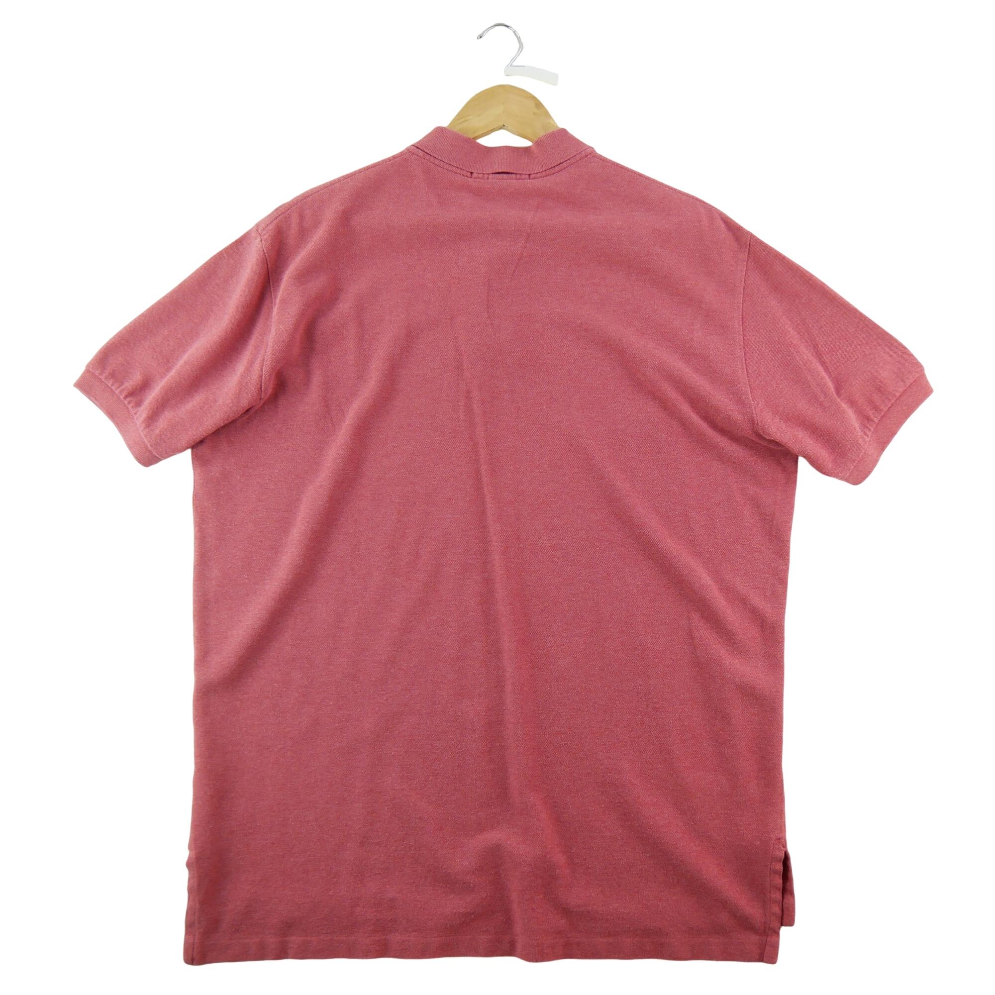 Refurbished - Kurzärmeliges Herren Polo Rot - Wie neu 3/6