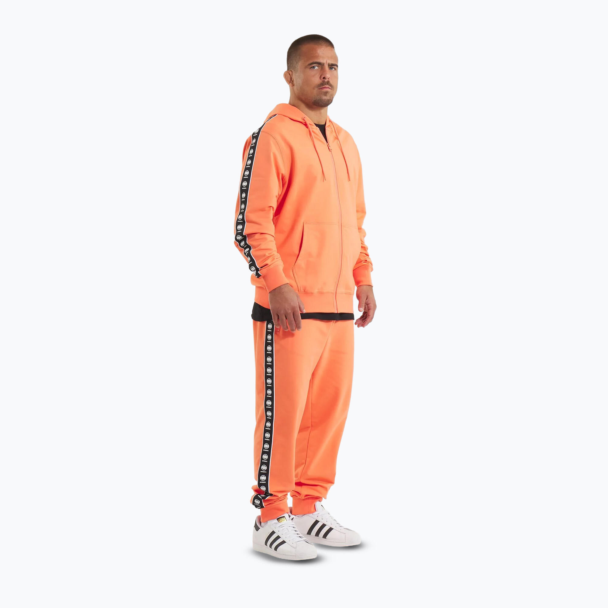 Bluza męska Pitbull Tape Nugget Hooded Zip Sweatshirt 2/7