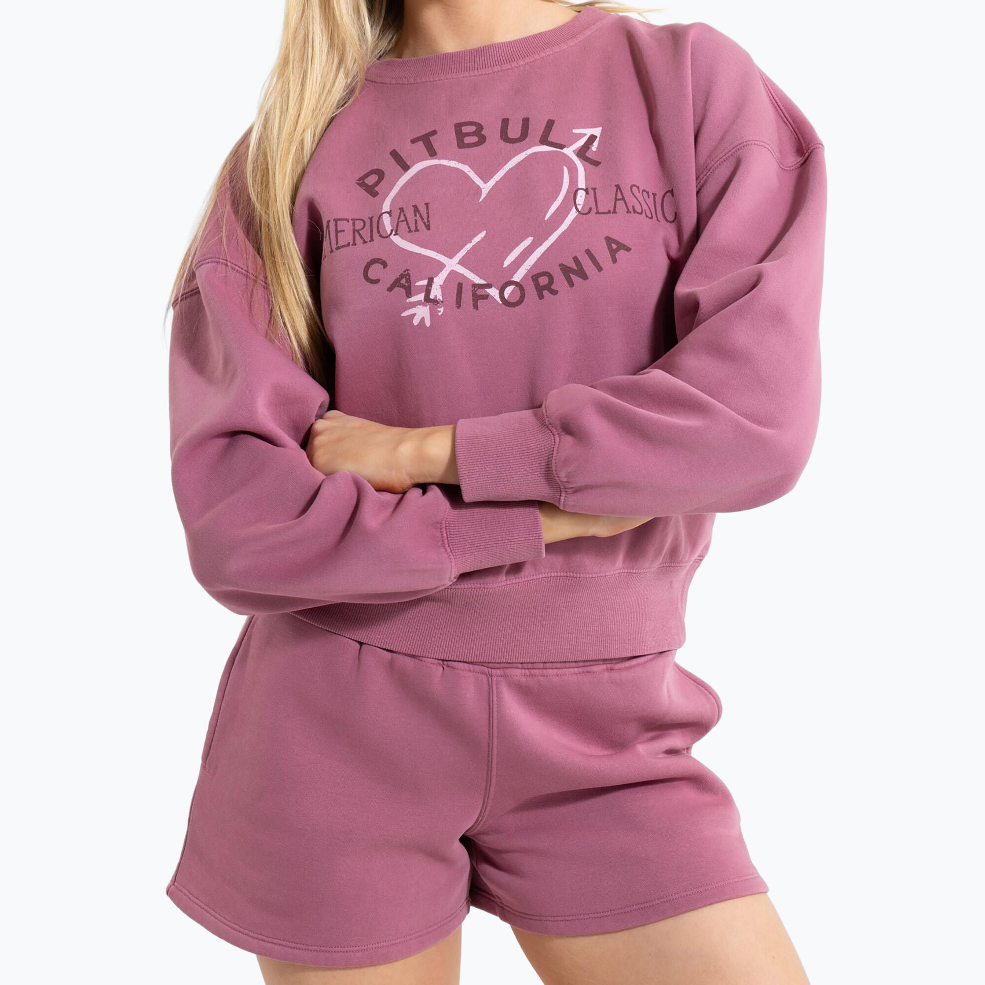Bluza damska Pitbull Manzanita Heart Crewneck Sweatshirt 5/7