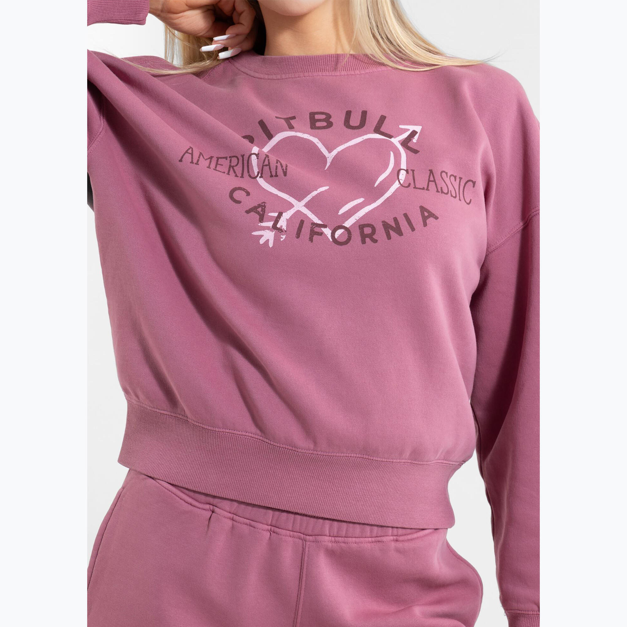 Bluza damska Pitbull Manzanita Heart Crewneck Sweatshirt 4/7