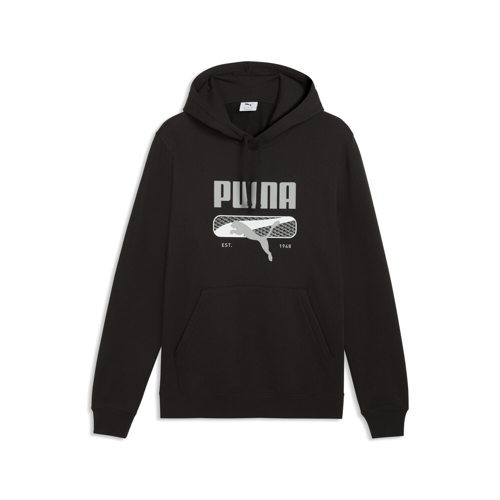 Hanorac PUMA Sport Logo Play Fleece pentru bărbați PUMA