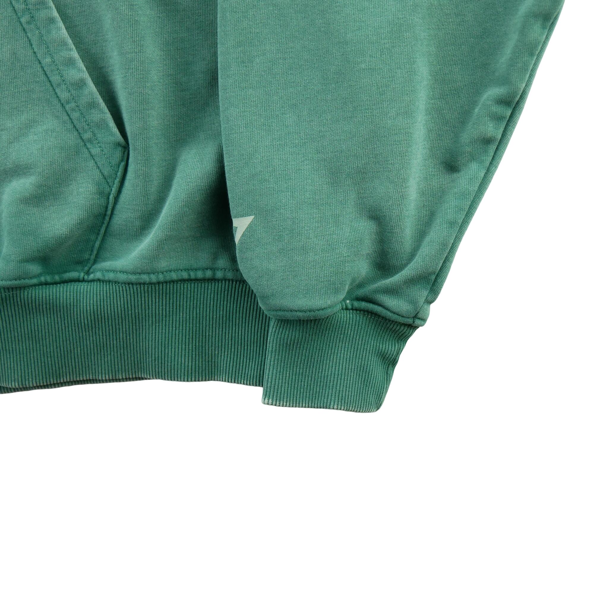 Tweedehands - Sweatshirt met capuchon Dames Groen - Goede staat 4/7