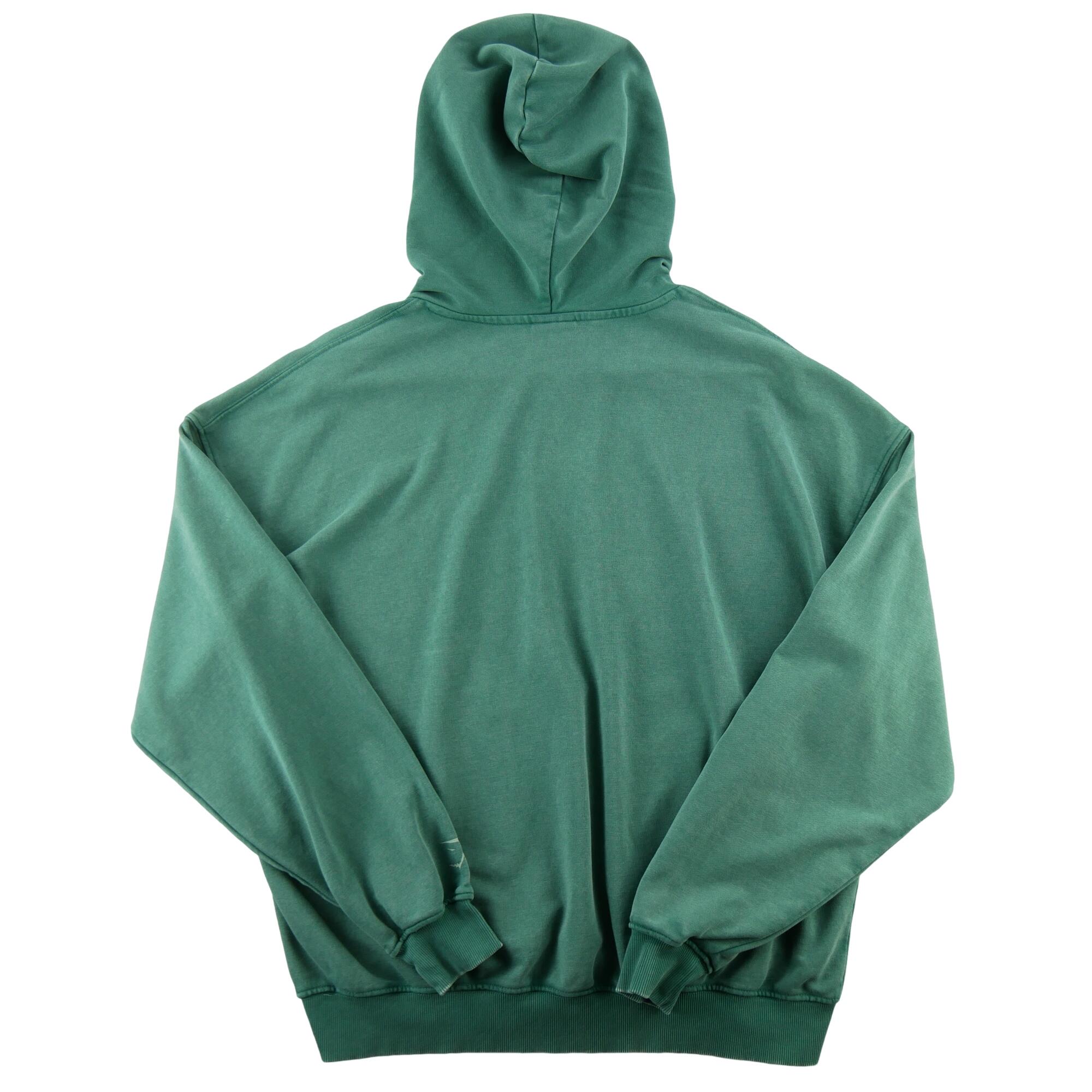 Tweedehands - Sweatshirt met capuchon Dames Groen - Goede staat 2/7
