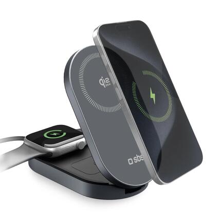 Kit station de charge sans fil pliable Power Fold 3 en 1