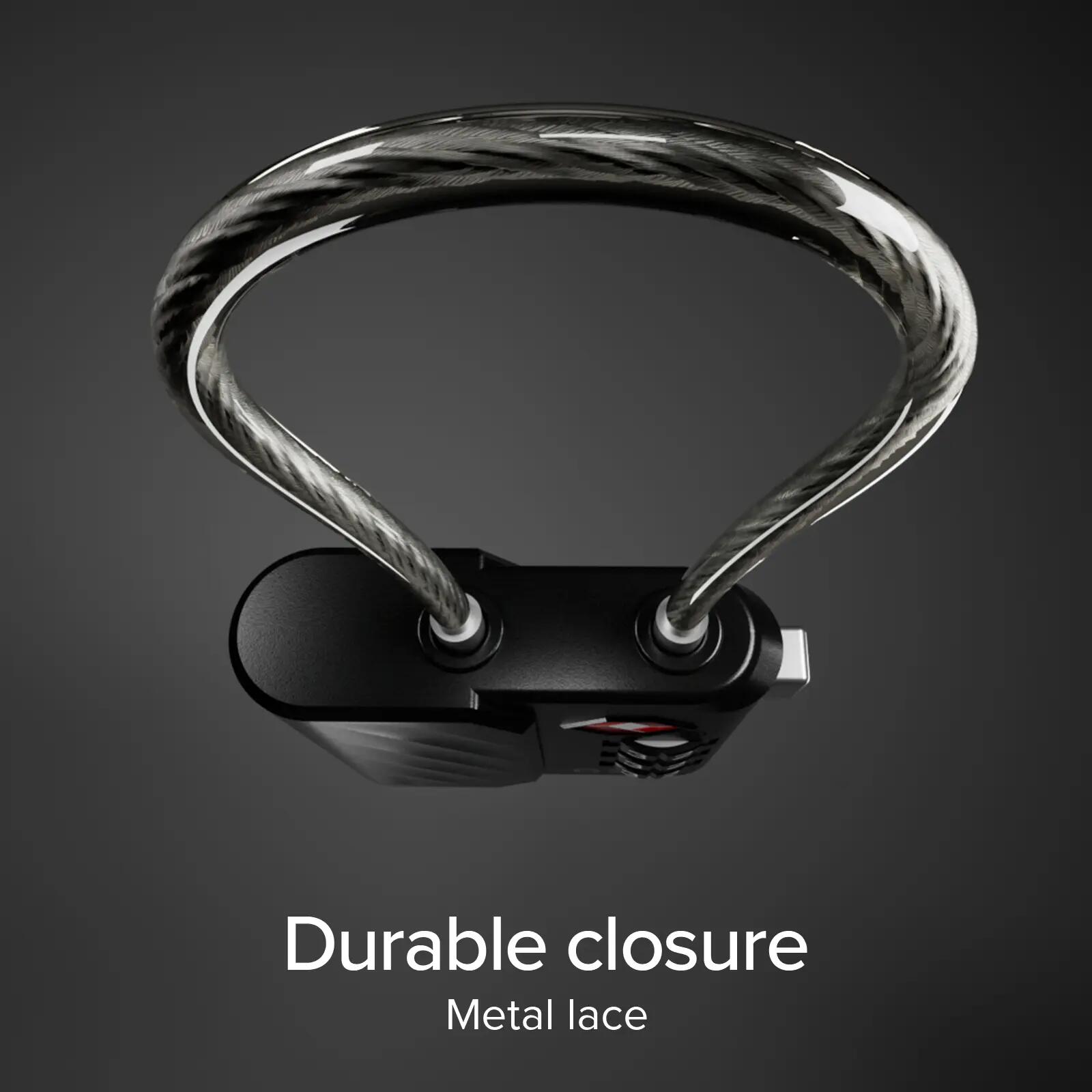 Cadenas TSA avec tracker Apple Find My/Google Find Hub, idéal pour les valises 7/7