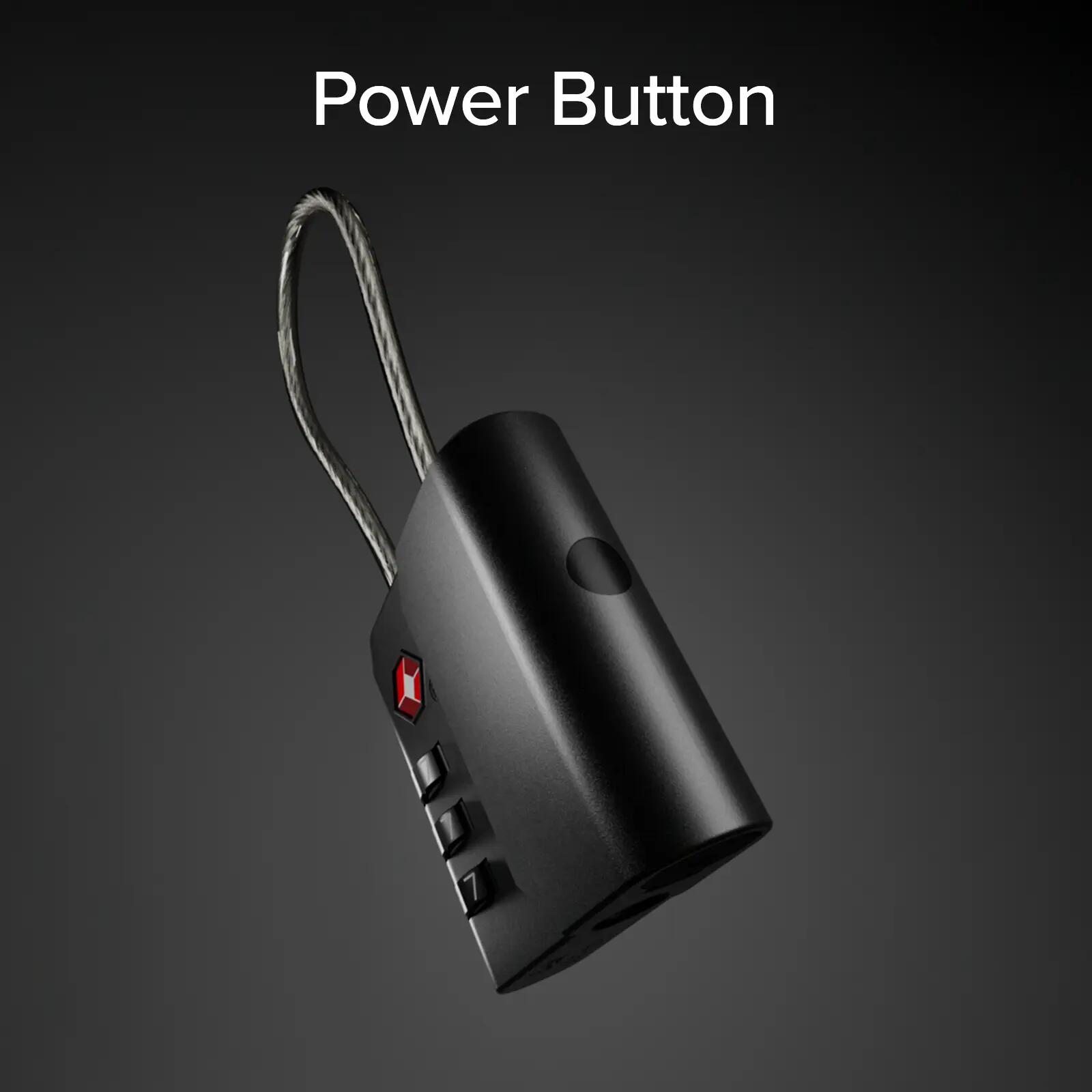 Cadenas TSA avec tracker Apple Find My/Google Find Hub, idéal pour les valises 6/7
