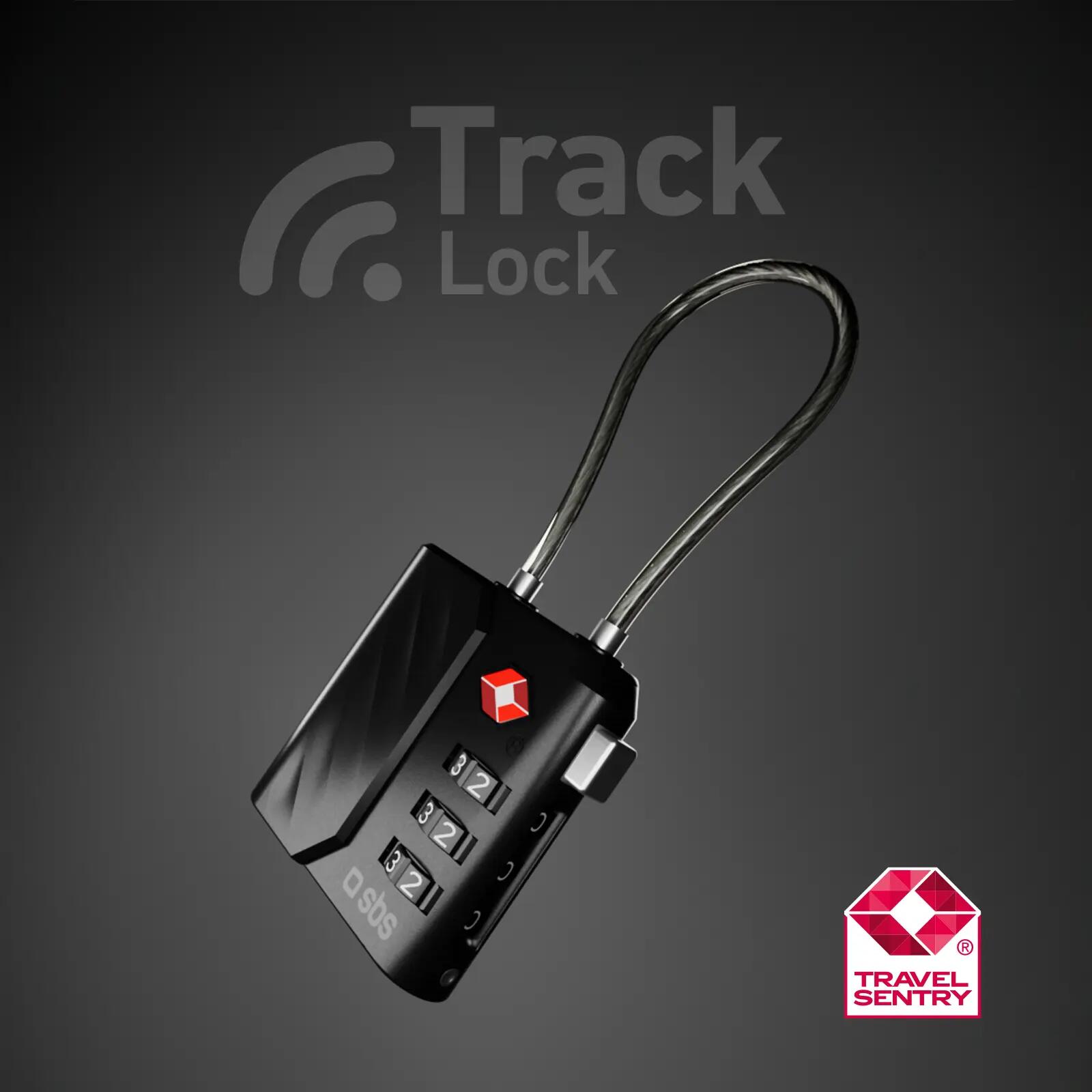Cadenas TSA avec tracker Apple Find My/Google Find Hub, idéal pour les valises 3/7