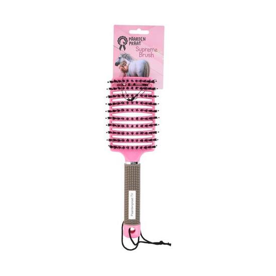 Paardenpraat Horse Supreme Bürste Rosa