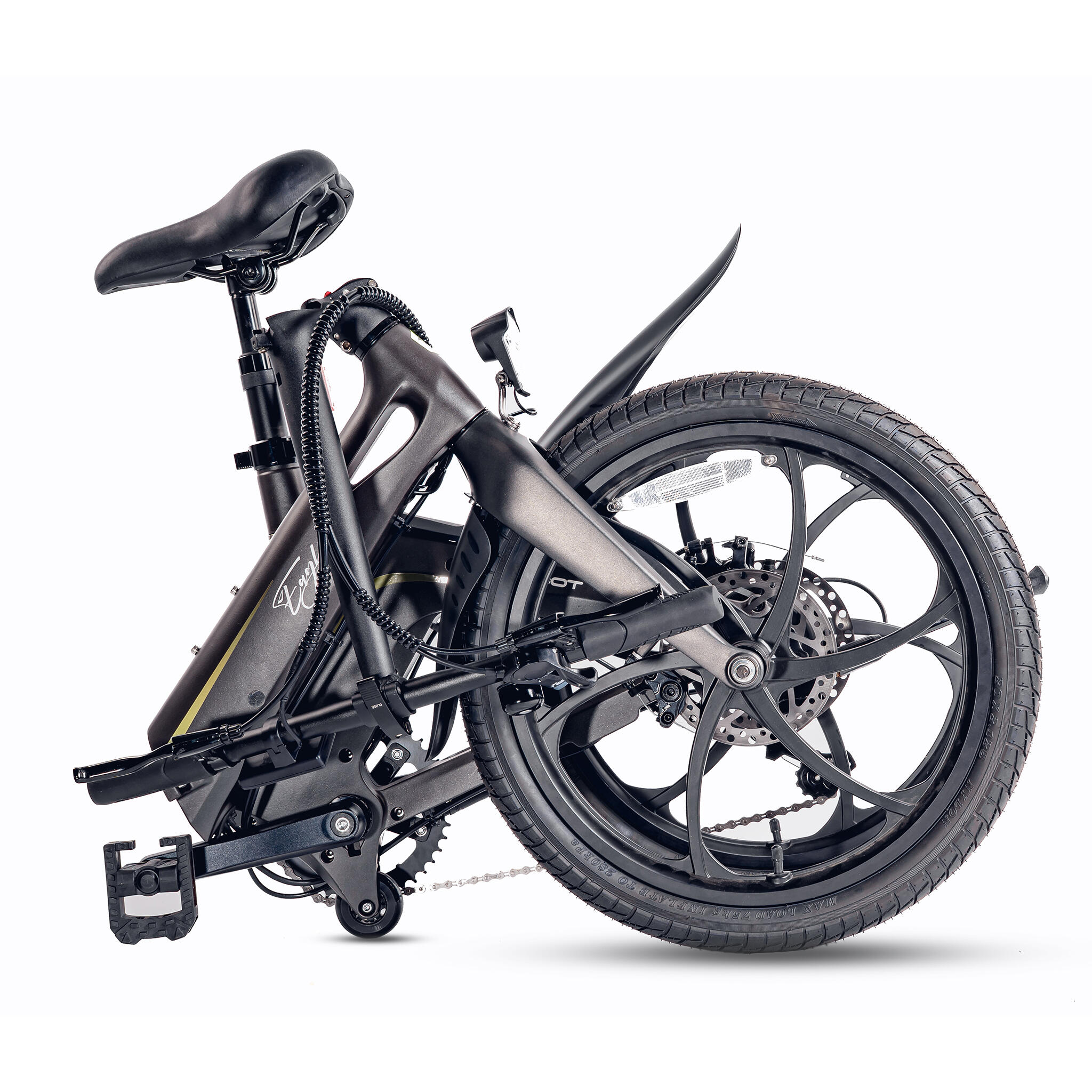 S9-EAGLE elektrische fiets voor volwassenen, 20" band, 36V10.2Ah accu. 5/10