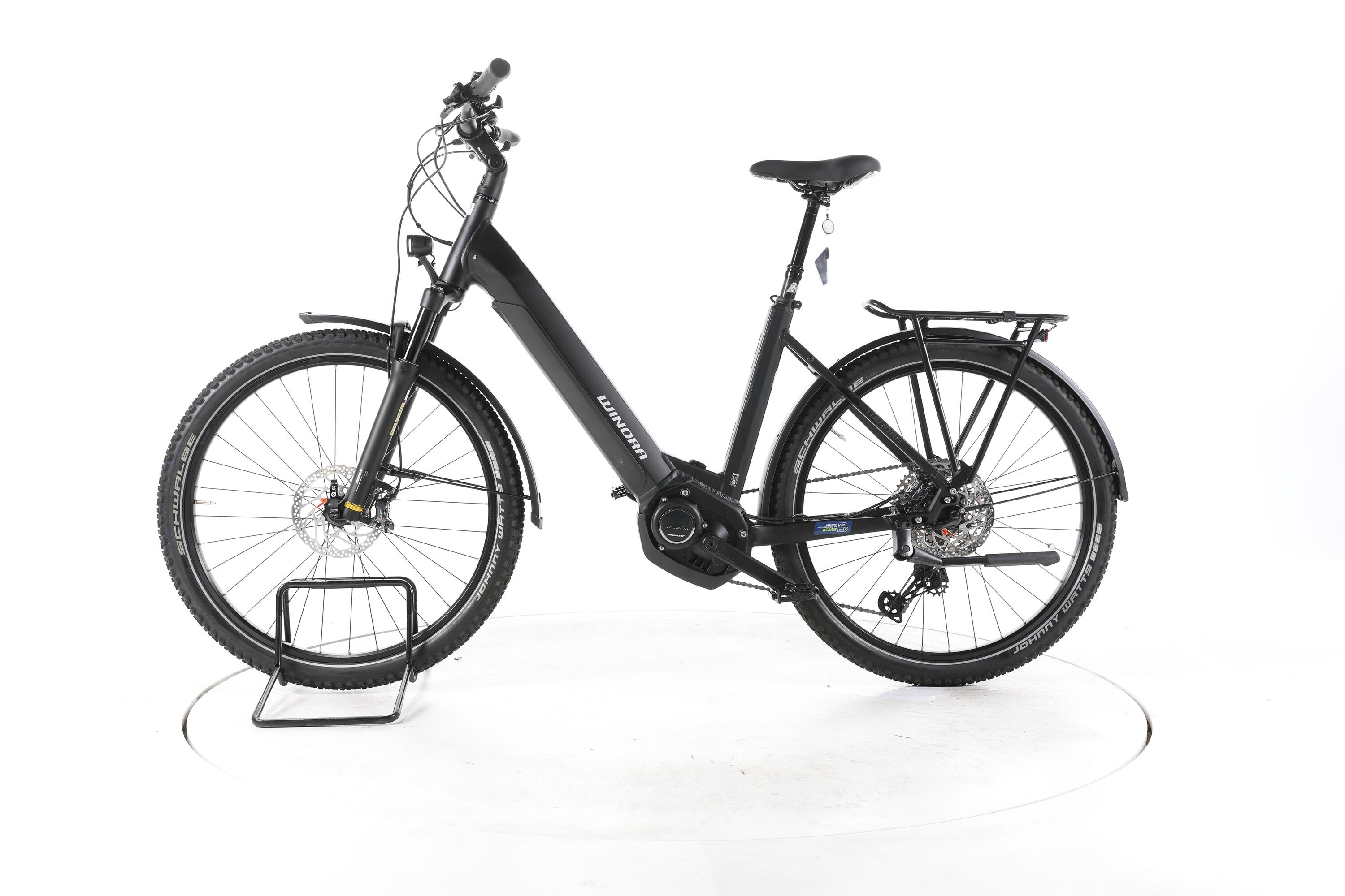 Tweedehands - Winora Yucatan 12 Pro Trekking E-Bike Lage instap  - Zeer goed 6/7