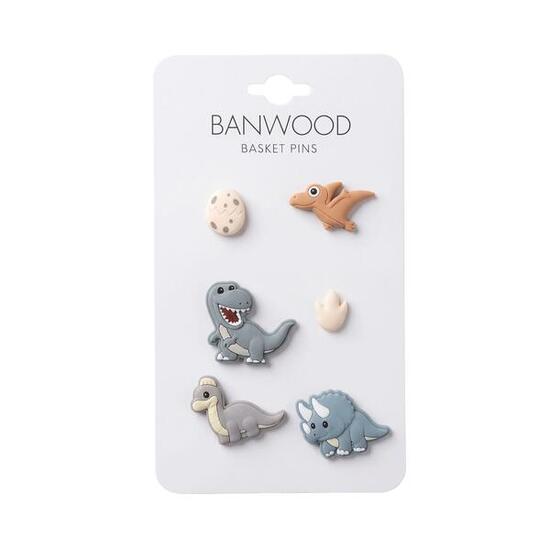 Banwood decoratie pins voor fietsmandje