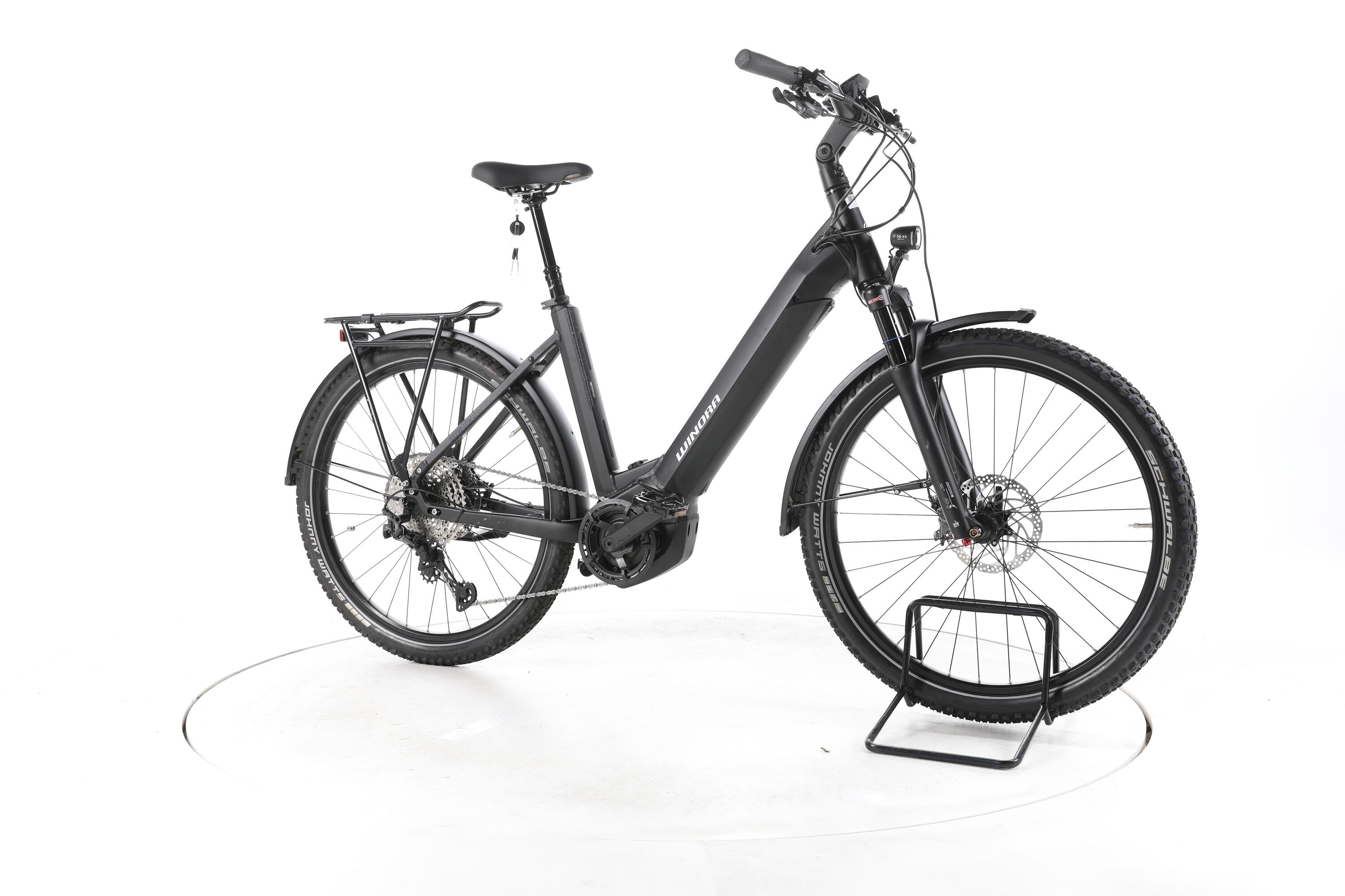Tweedehands - Winora Yucatan 12 Pro Trekking E-Bike Lage instap  - Zeer goed 2/7