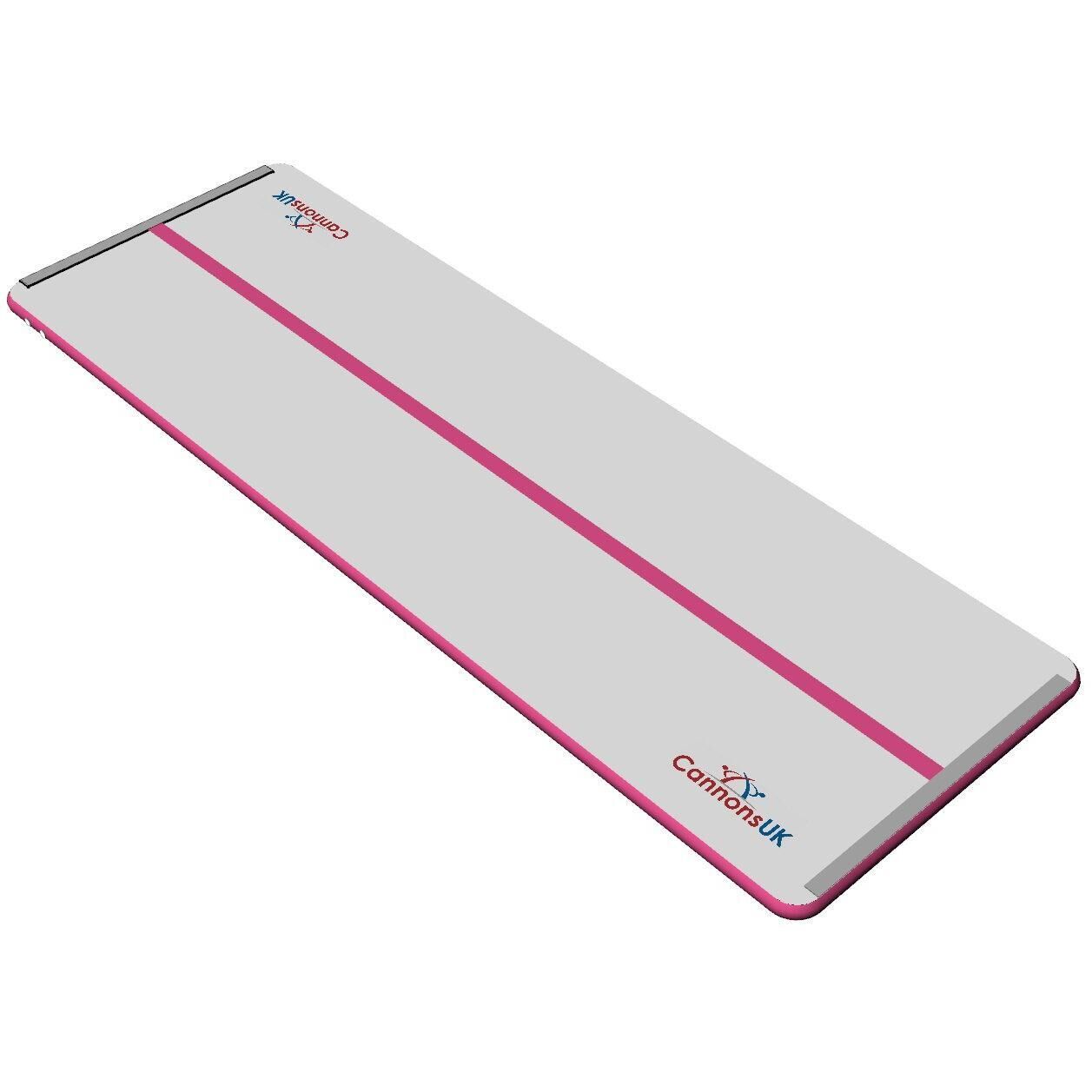 CANNONS UK Cannons UK Air Track Pro Air Floor 4m x2m x10cm Pink
