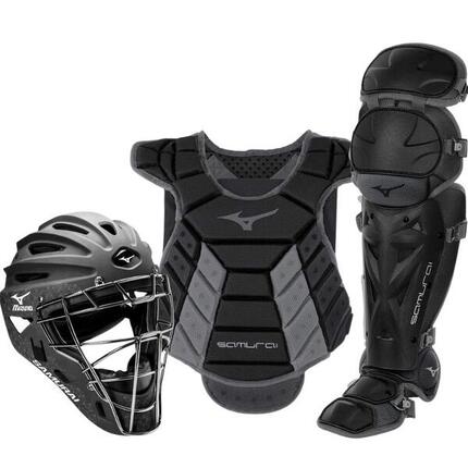 Mizuno Samurai Womens Box Set 14-15 Color Black/Grey Baseball/Softball