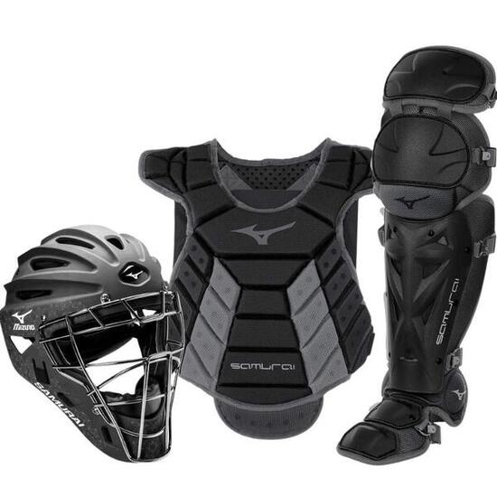 Mizuno Samurai Womens Box Set 14-15 Color Black/Grey Baseball/Softball