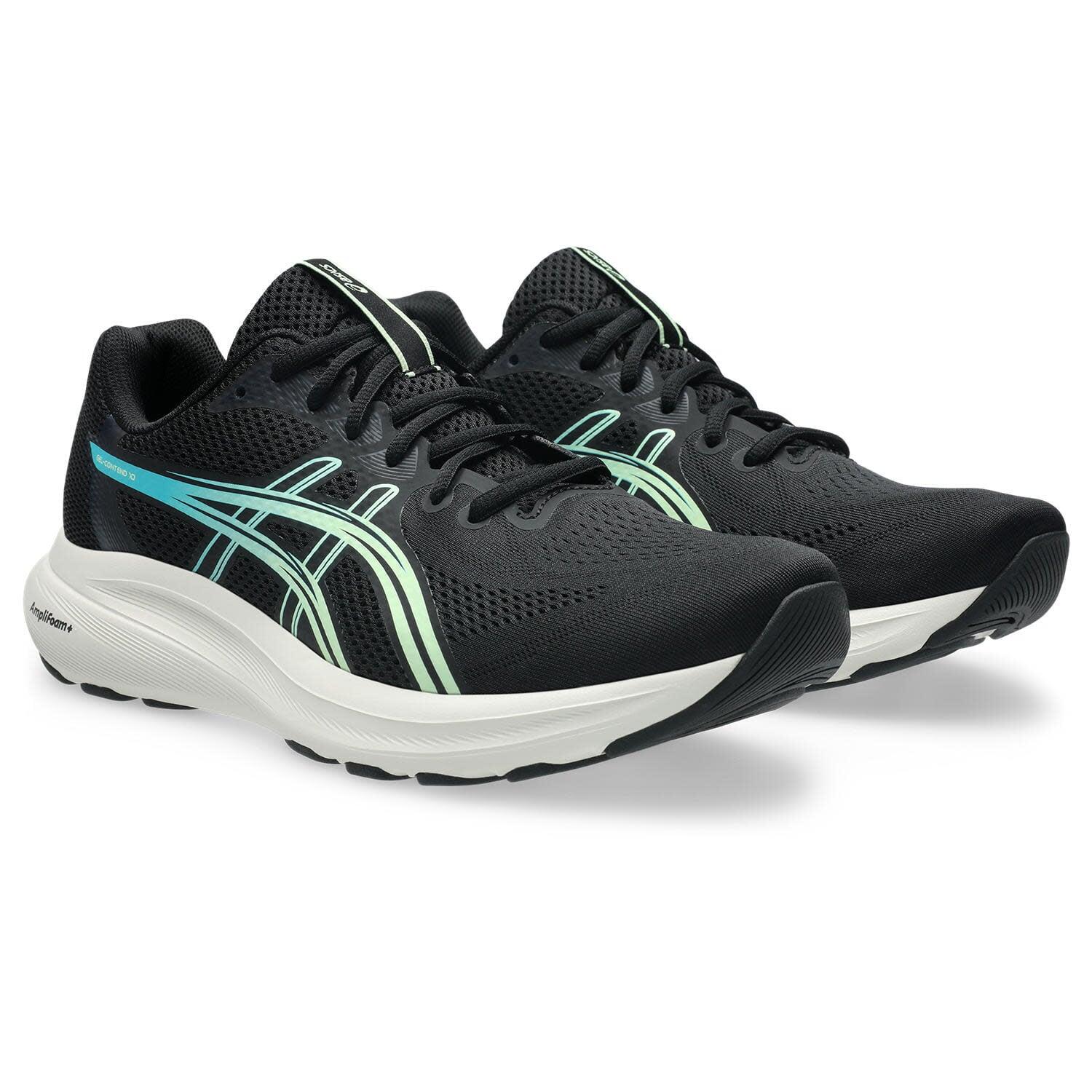 Chaussures - course - homme - gel contend 10 - black/ilumiyellow 2/6