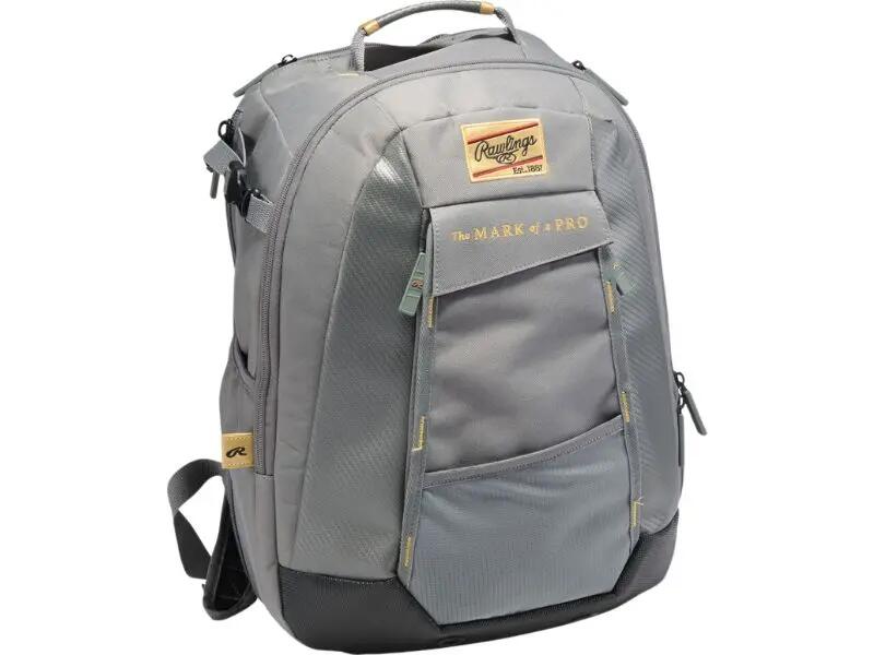 Rawlings GCUBKPK Gold Collection Utility Back Color Graphite Baseball/Softball 3/4