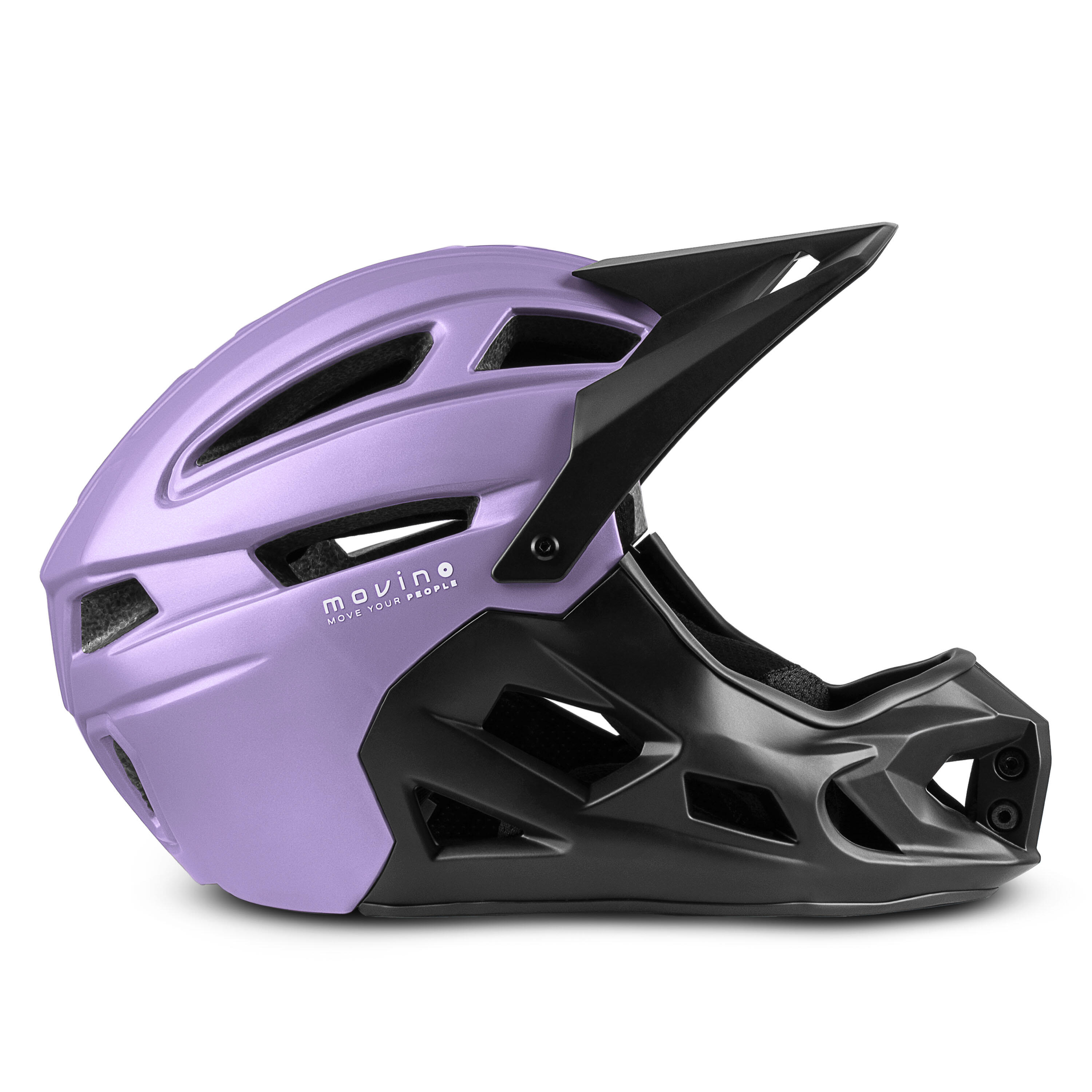 Capacete Full Face Movino Edge 418g BTT Trotinete Patins 51-54cm In-mold 3/7