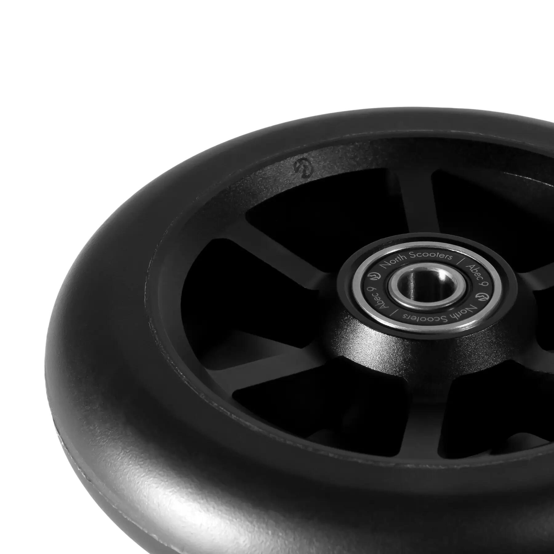 Ruedas Patinete - Signal V3 - Negro Mate/Negro - PU - 30 mm - North 2/2
