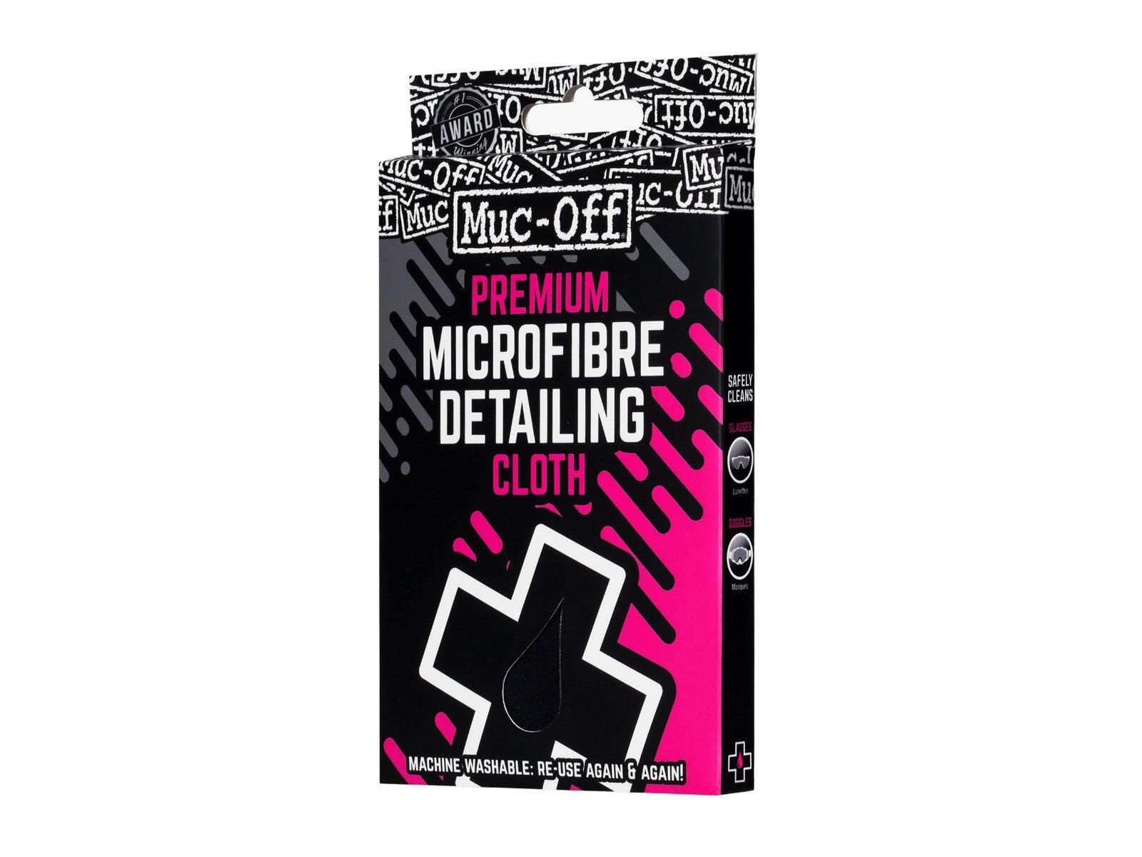 Muc Off Mikrofasertuch Detailing Premium, Schwarz 2/5