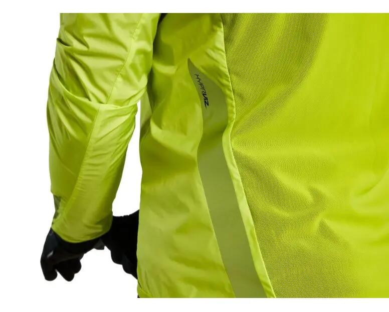 Jacheta ciclism vant pentru barbati men Trail-Series Wind HyperViz - verde fluo 2/5