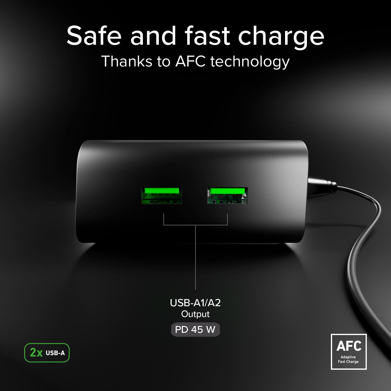 Stazione ricarica 100W PD con display TFT, 3 USB-C e 2 USB-A per laptop 6/7