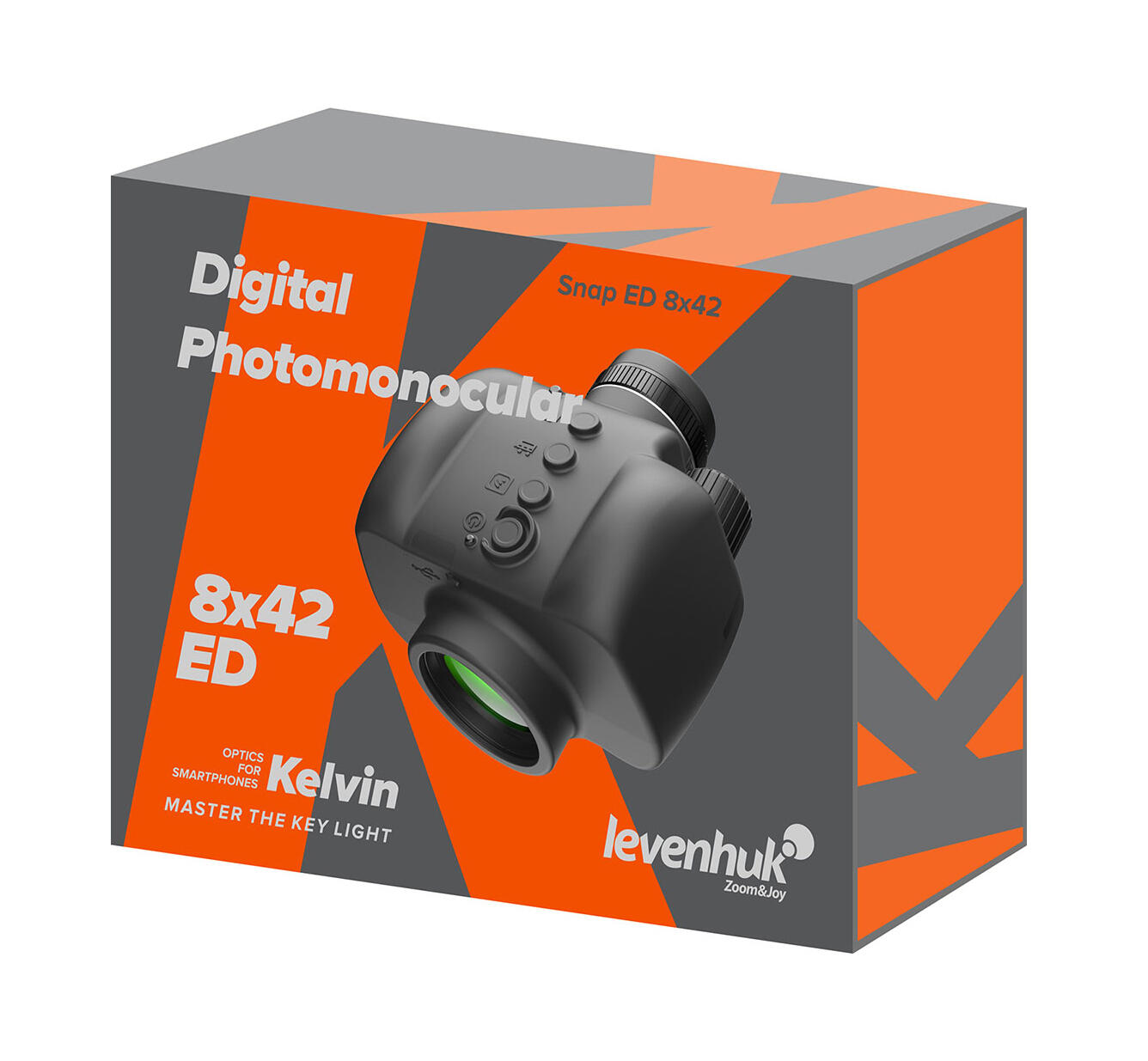 Fotomonocular digital Levenhuk Kelvin Snap ED 8x42 3/7