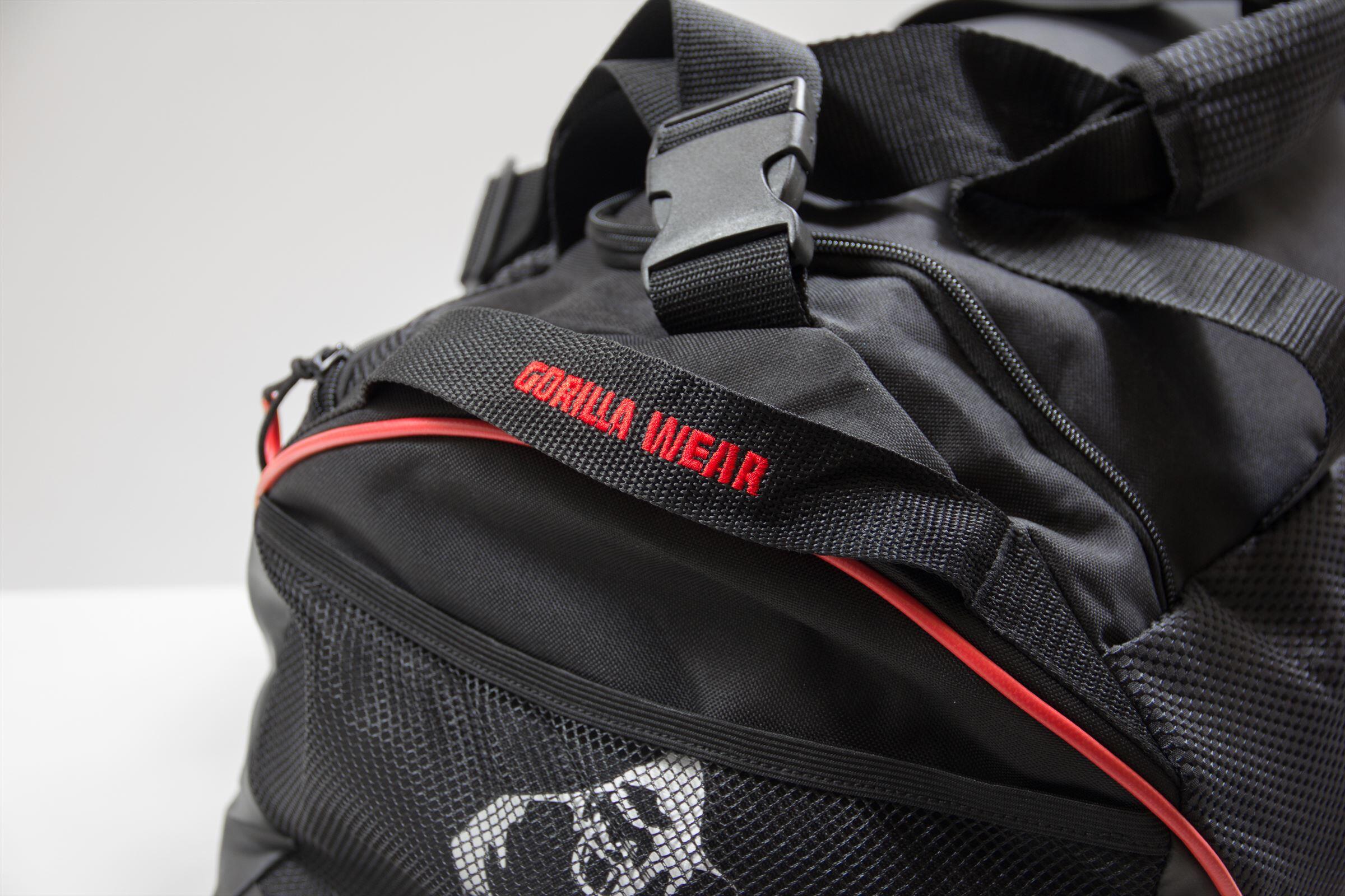 Jerome Gym Bag -  Nero/Rosso 4/7