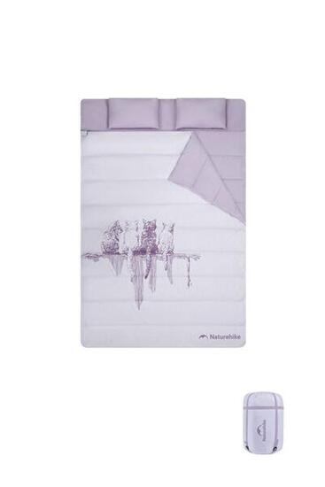 ŚPIWÓR DWUOSOBOWY M250 NH21MSD06-PURPLE