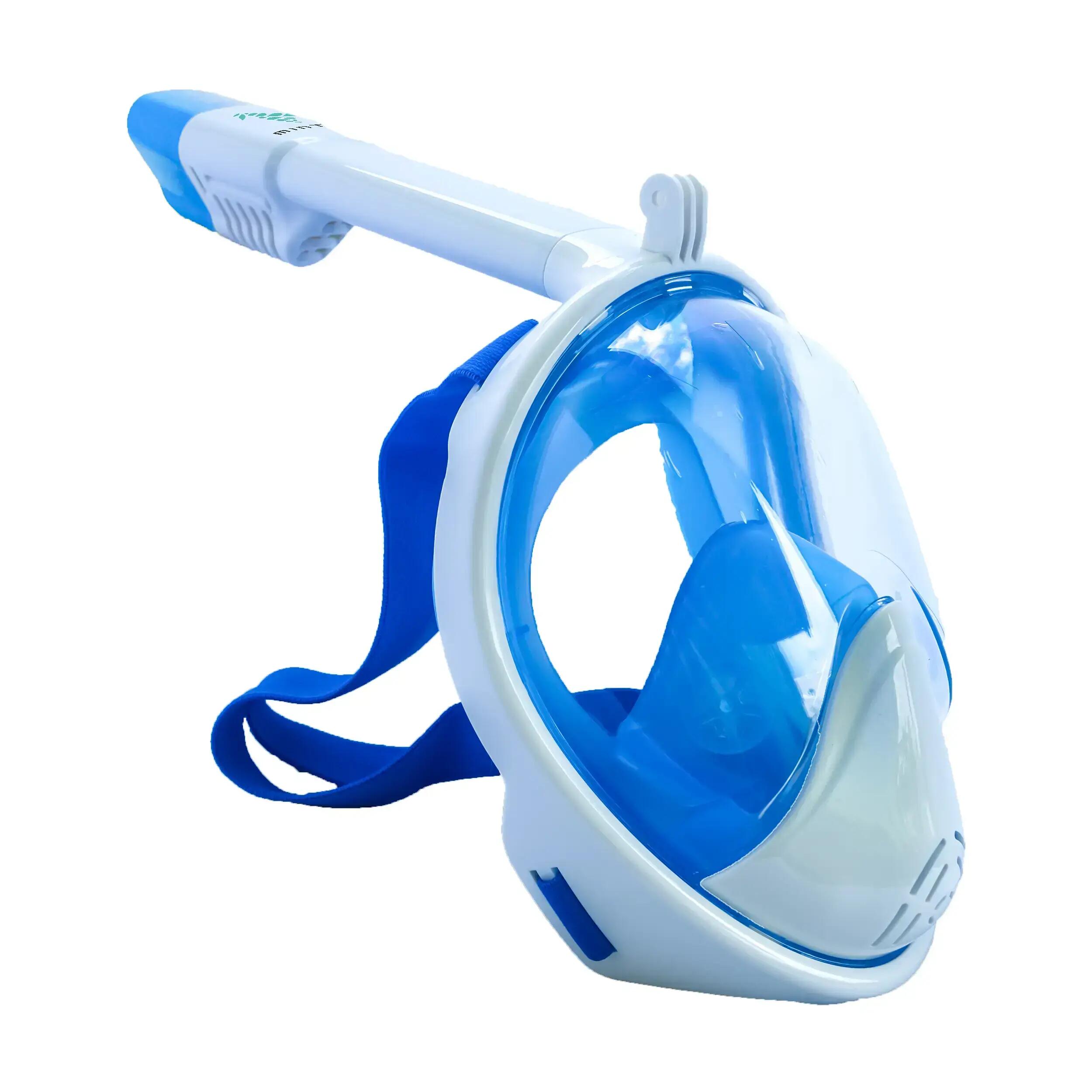 Maschera da snorkeling Freebreath in vetro tondo 2/6