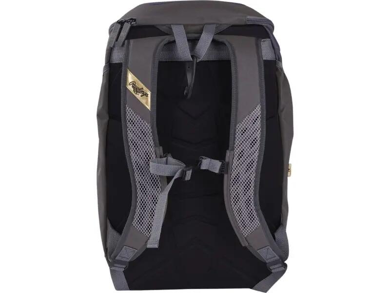 Rawlings GCBKPK Gold Collection Backpack Color Graphite 3/4