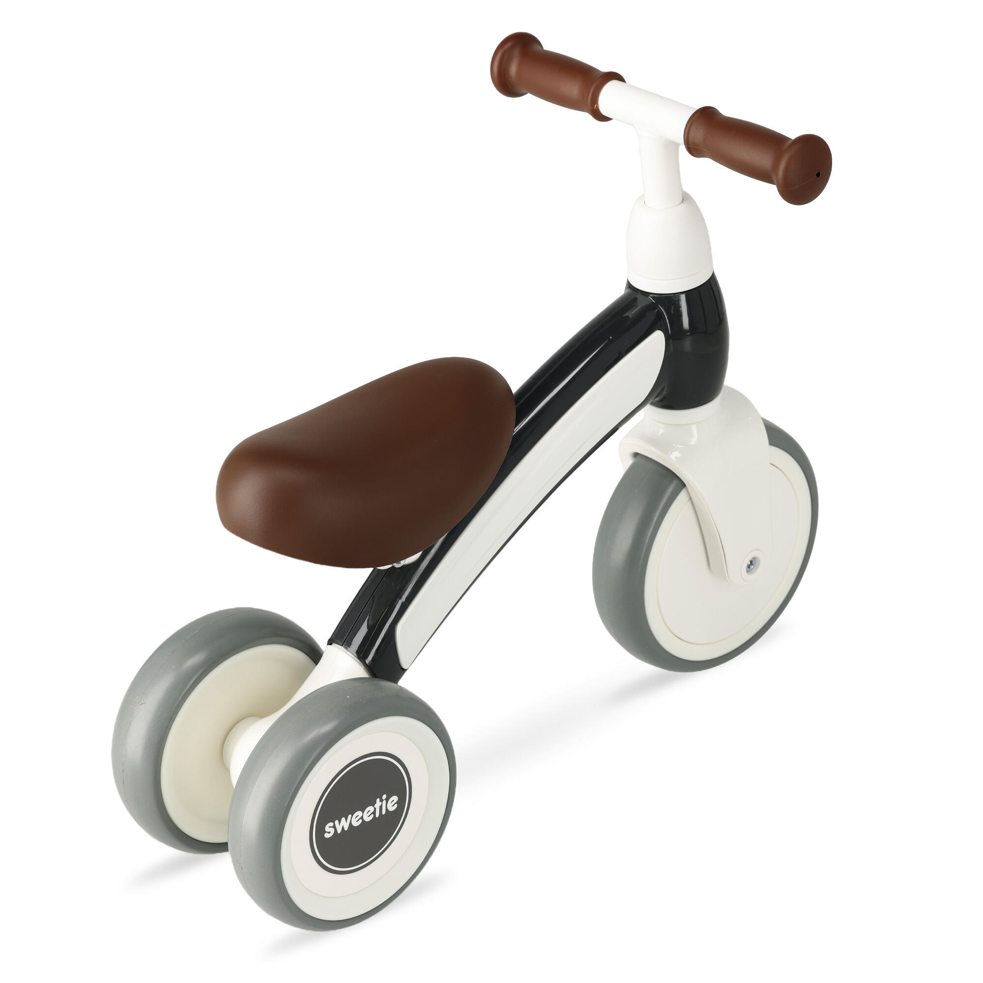 Qplay Sweetie Bicicletta Senza Pedali - Triciclo 1-3 Anni - Grigio 4/5