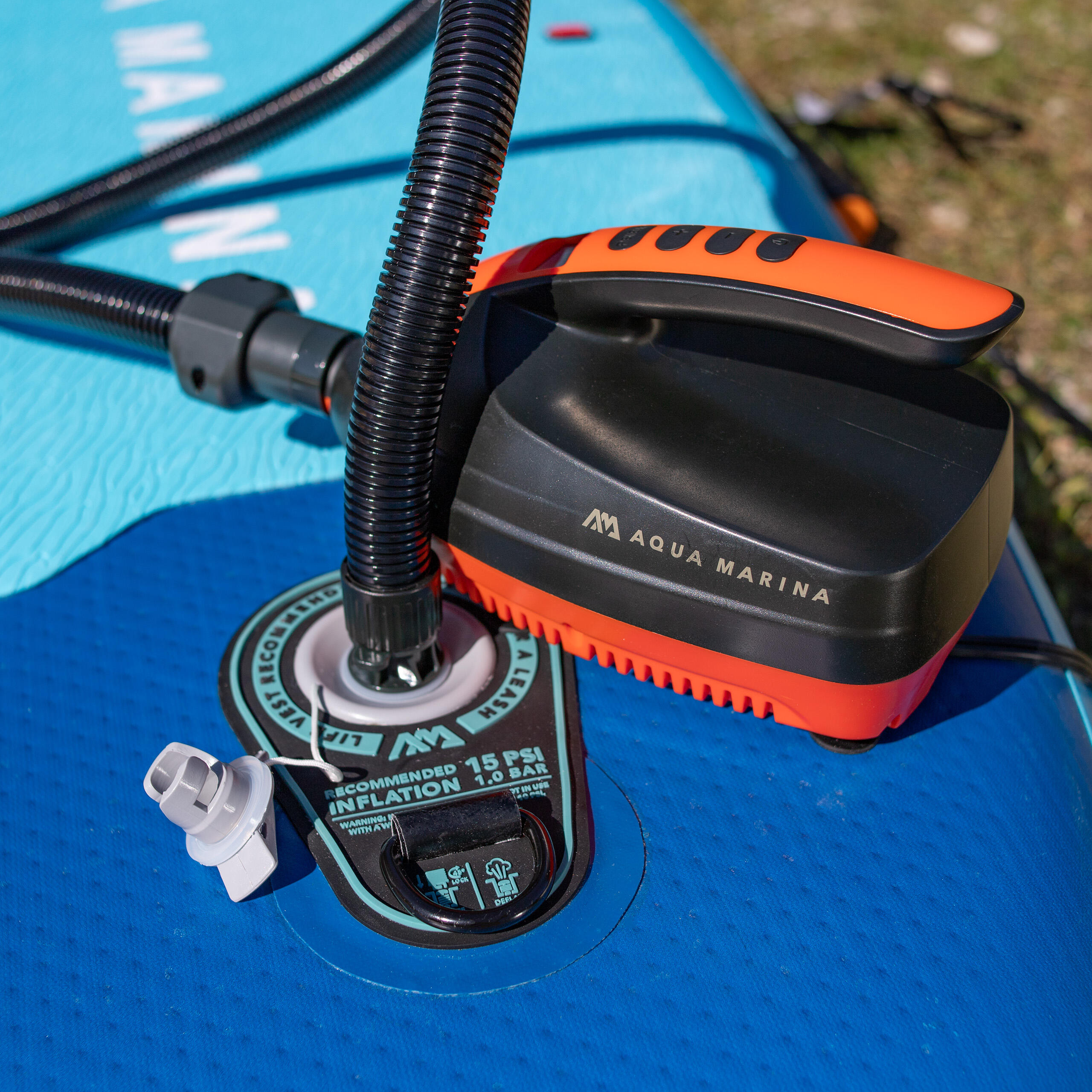 Deska SUP Aqua Marina Vapor 10'4 2026 + POMPKA ELEKTRYCZNA EP-T16 + BOJKA 13/13