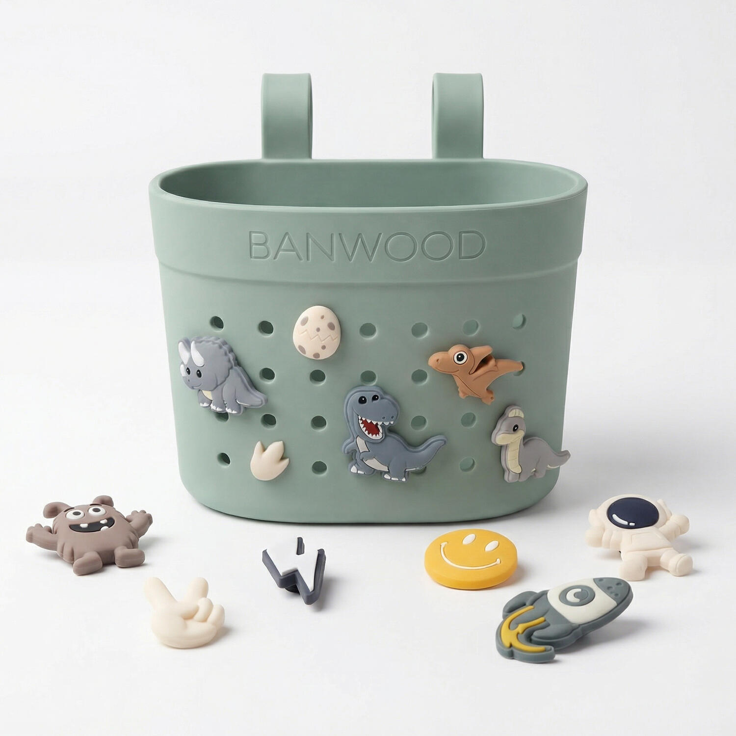 Banwood Pin & Ride mandje voor fiets/step 4/5