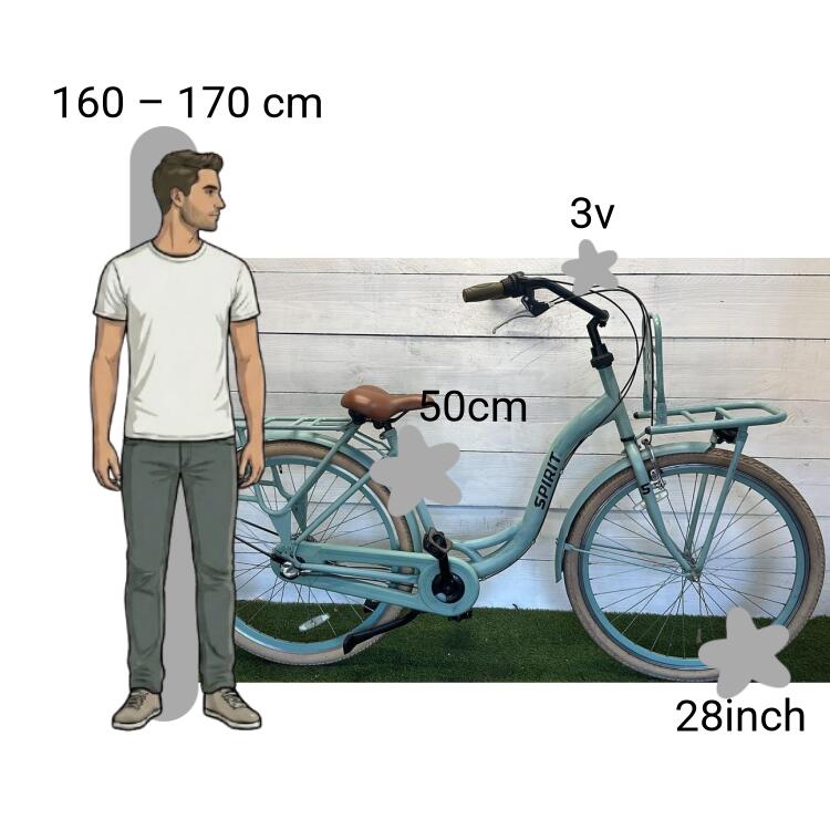Bicicletta usata Spirit Moederfiets 2/4