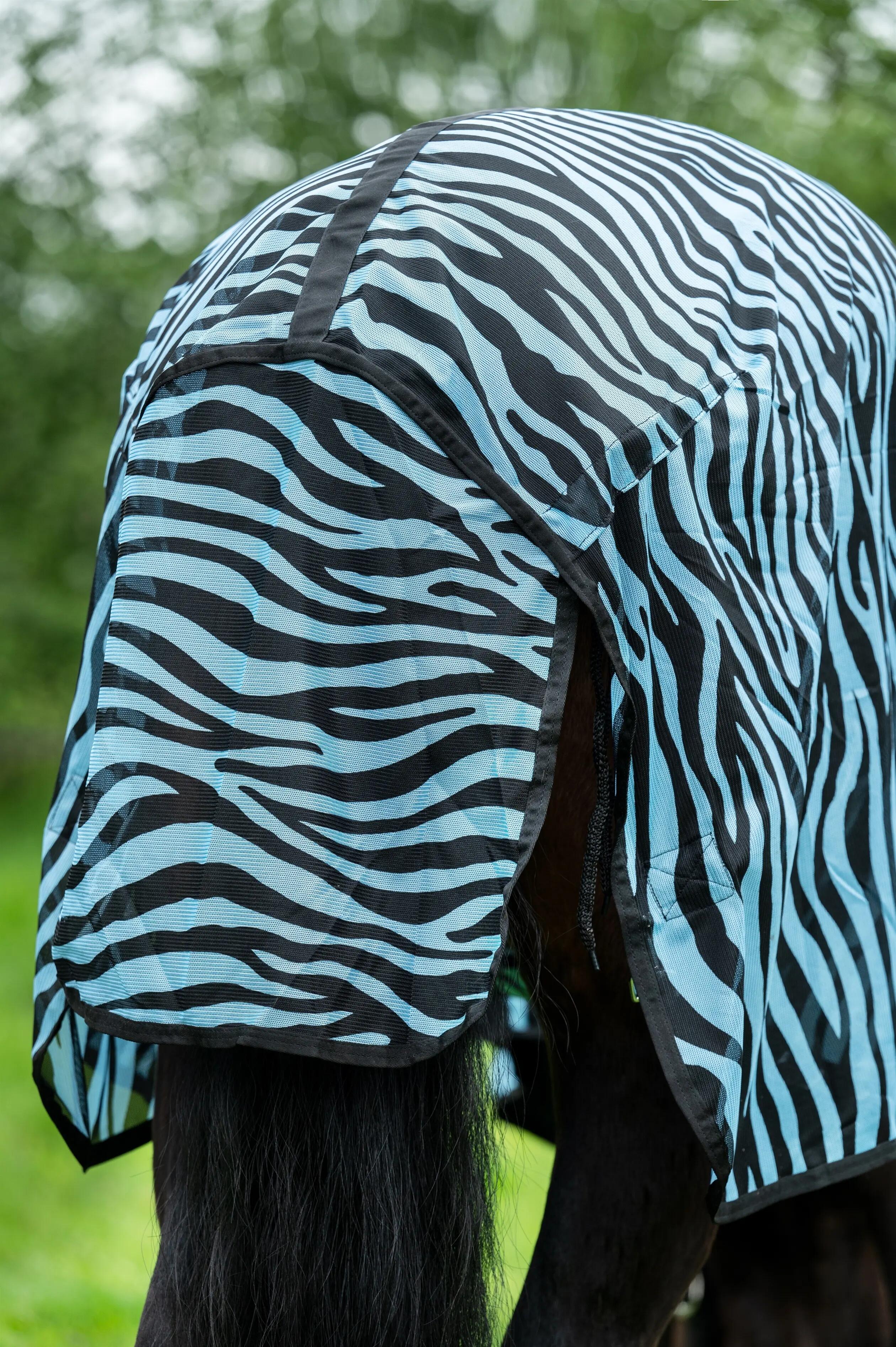 Couverture volante à encolure Zebra Aqua 7/7