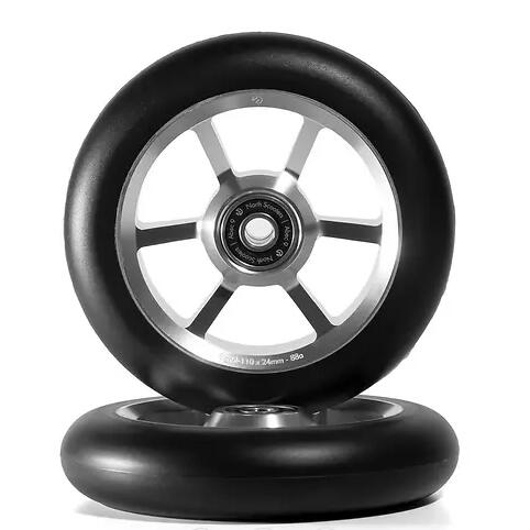 Scooter Wheels - Signal V3 - Silver/Black - 24 mm - North