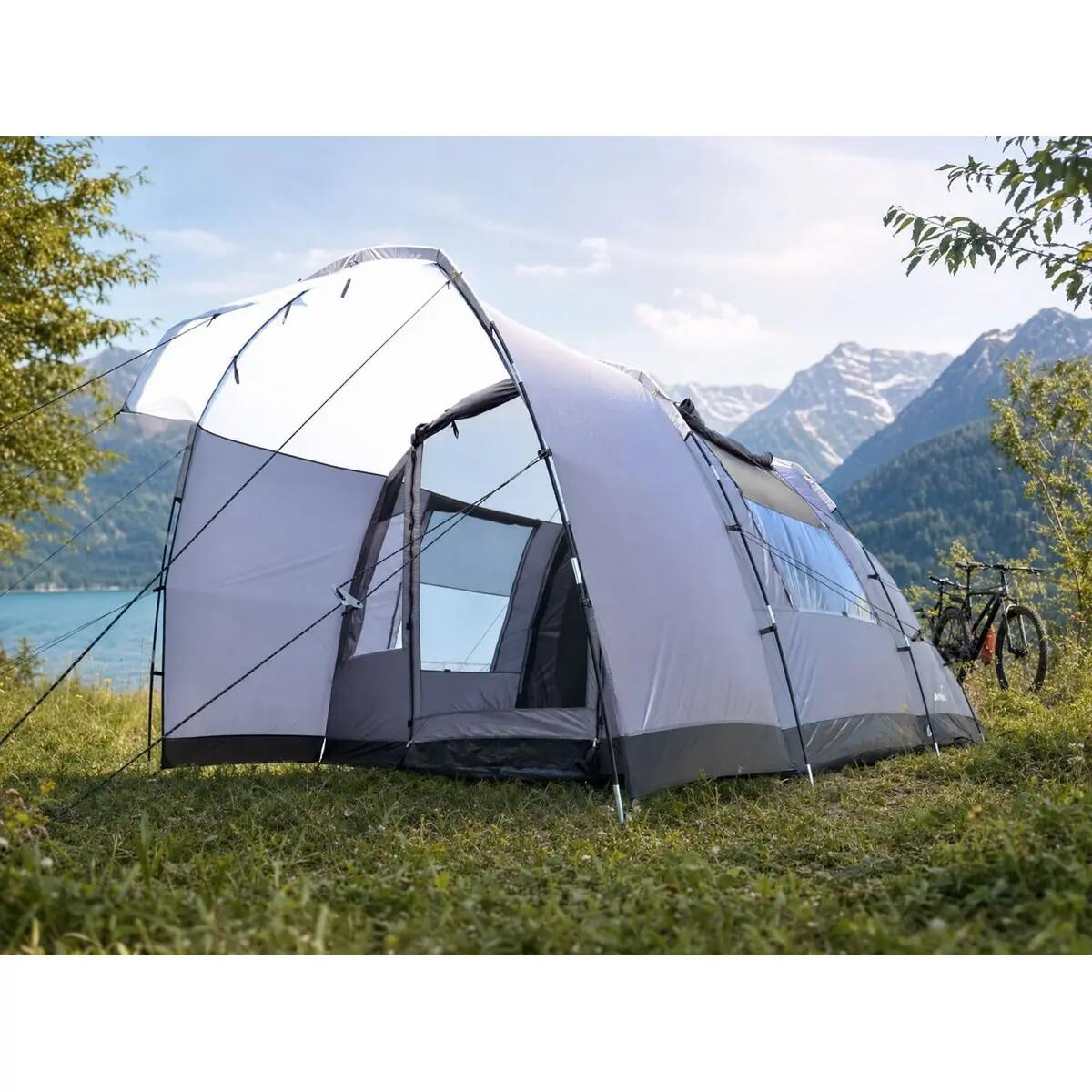Tenda de campismo túnel - Hafslo 4 Sleeper Protect - impermeável - chão cosido 3/14