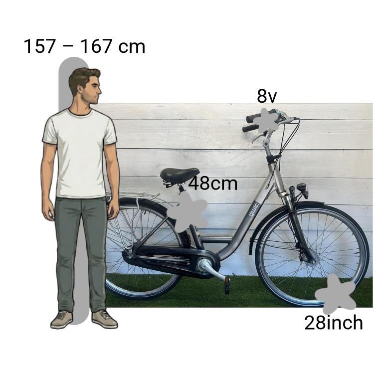 Bicicletta usata Qwic 2/4