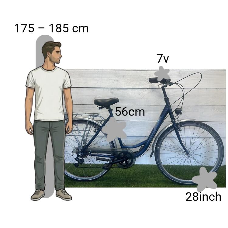 Bicicletta usata Altec Metro 2/4