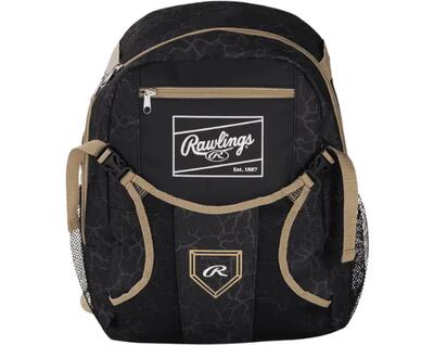Rawlings bkpktb tball backpack color black