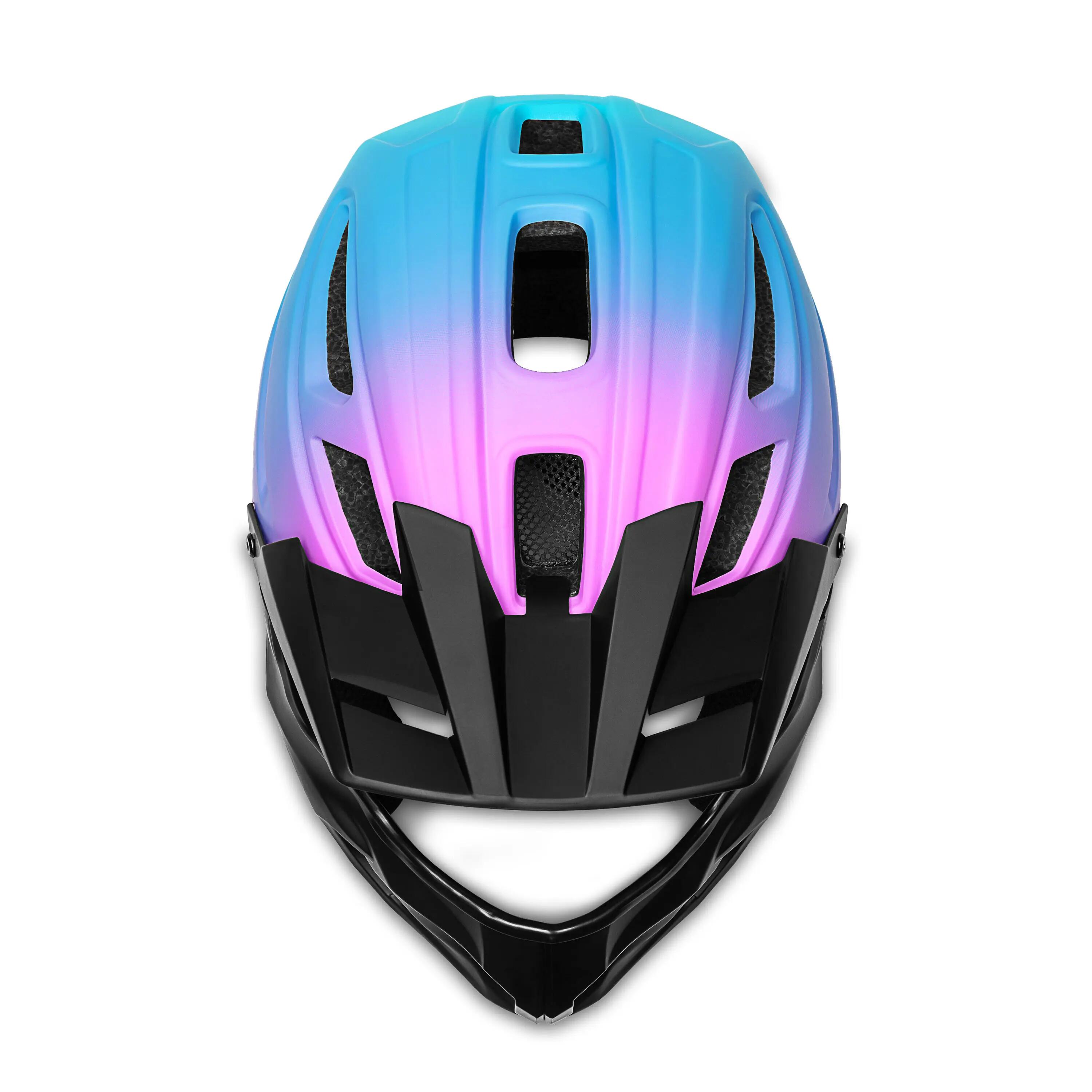 Capacete Full Face Movino Edge 418g BTT Trotinete Patins 51-54cm In-mold 6/9