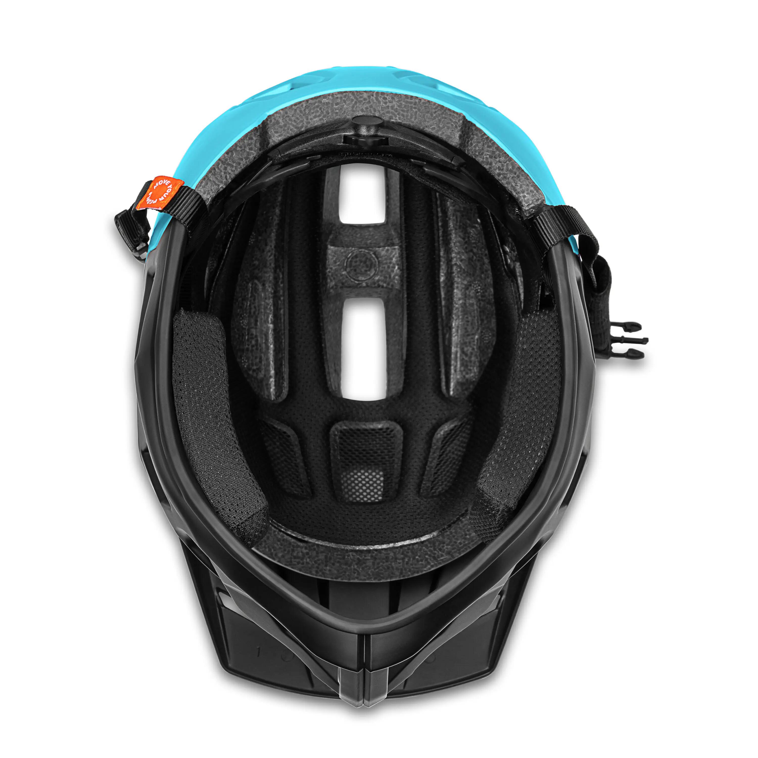 Capacete Full Face Movino Edge 418g BTT Trotinete Patins 51-54cm In-mold 5/9